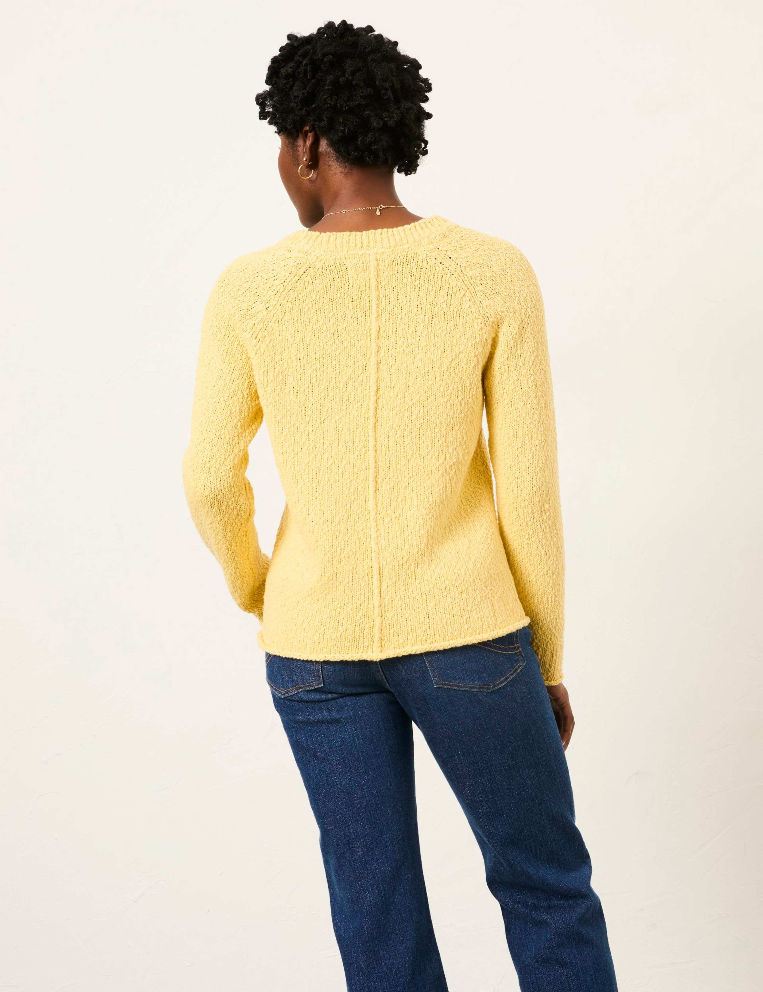 Cotton Rich Ribbed Jumper 5 of 5