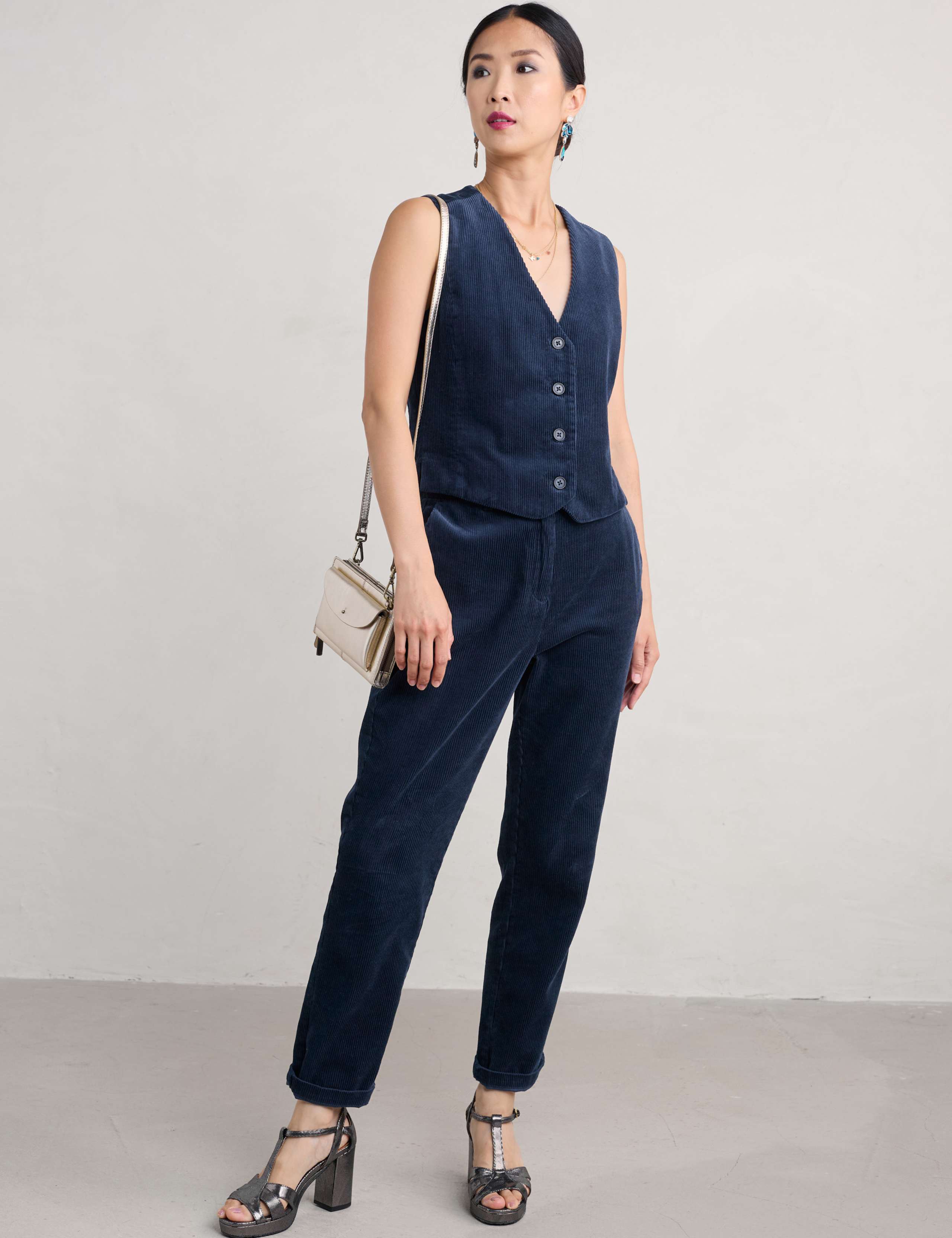 Cord Single Breasted Waistcoat 3 of 4