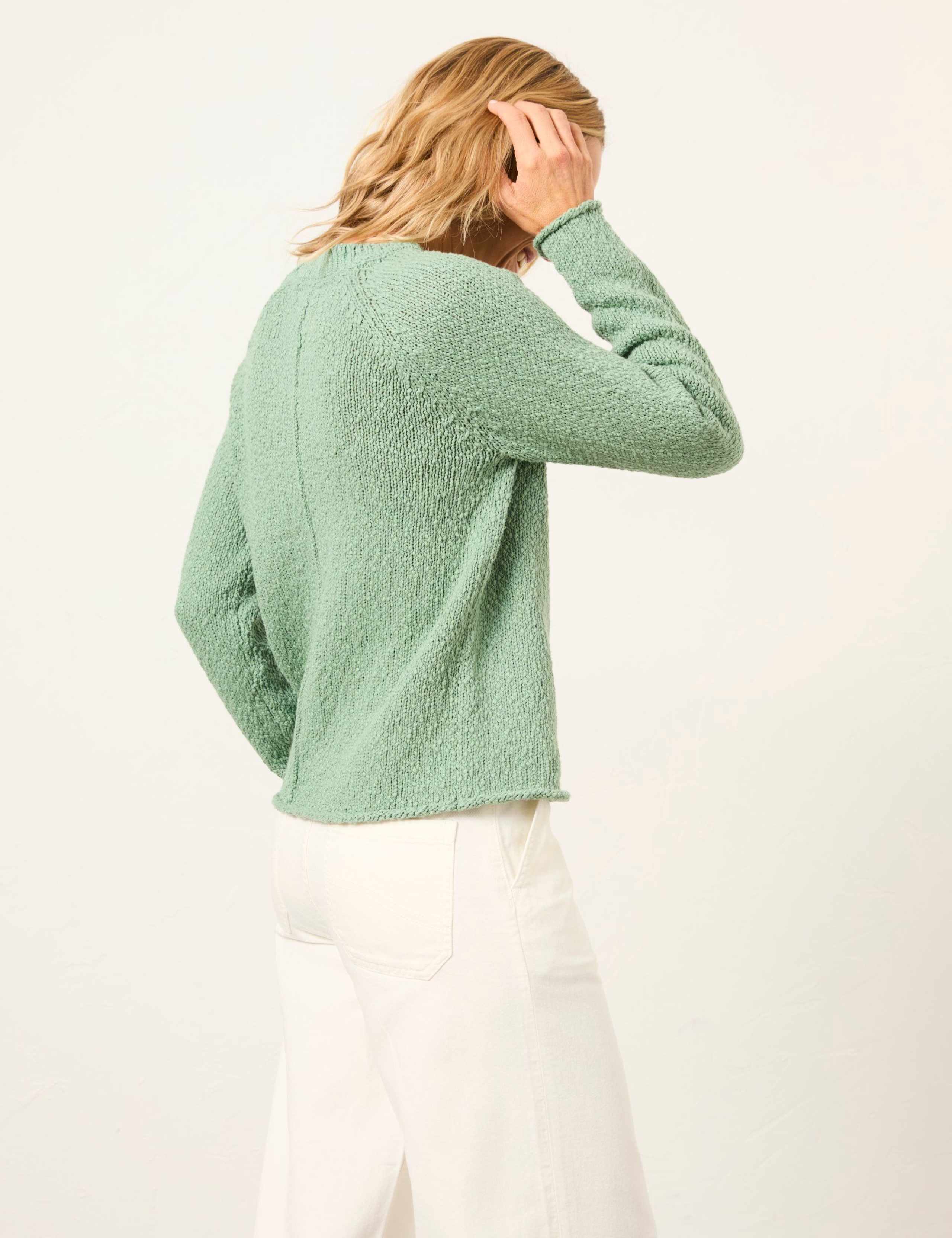 Cotton Rich Ribbed Jumper 4 of 5