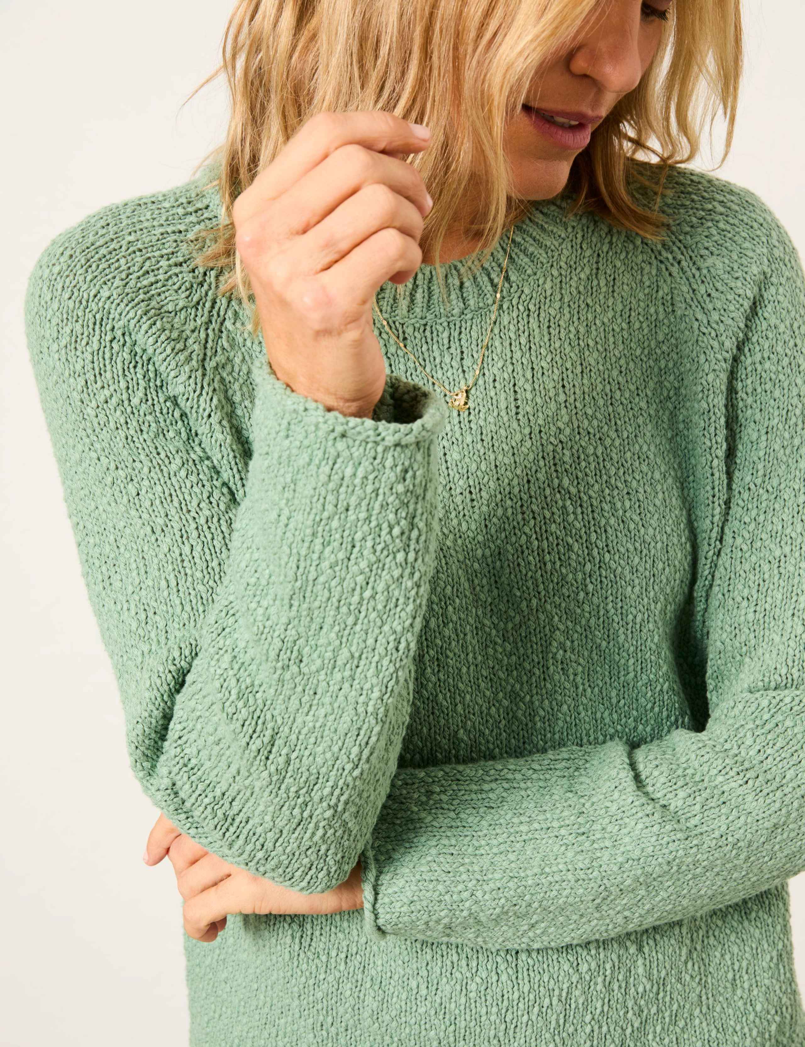 Cotton Rich Ribbed Jumper 5 of 5