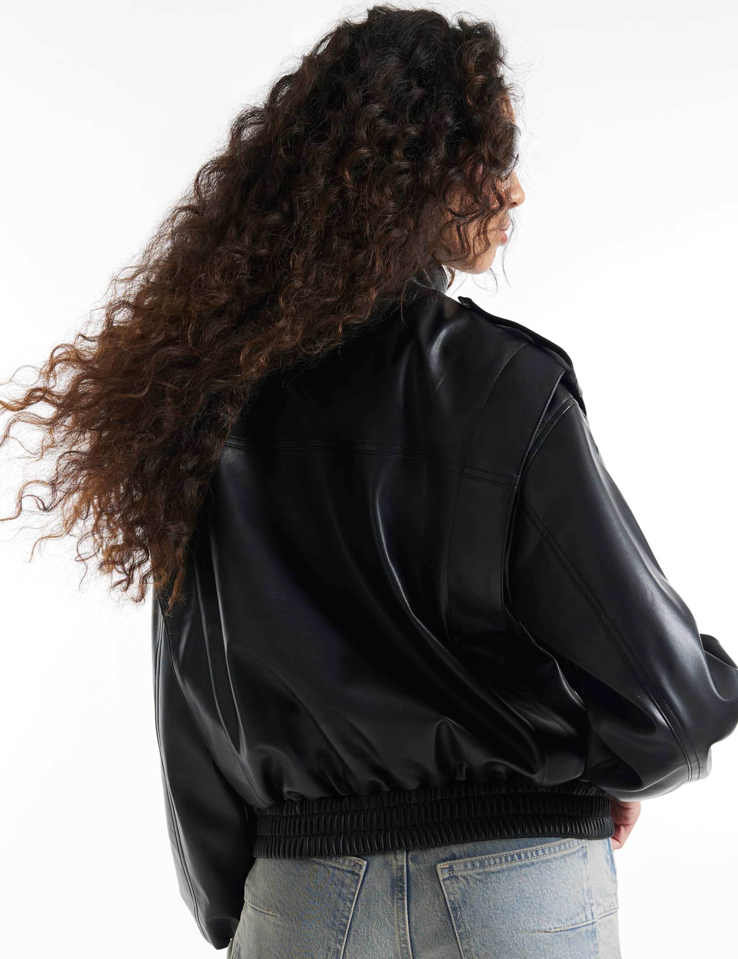 Funnel Neck Bomber Jacket 6 of 6