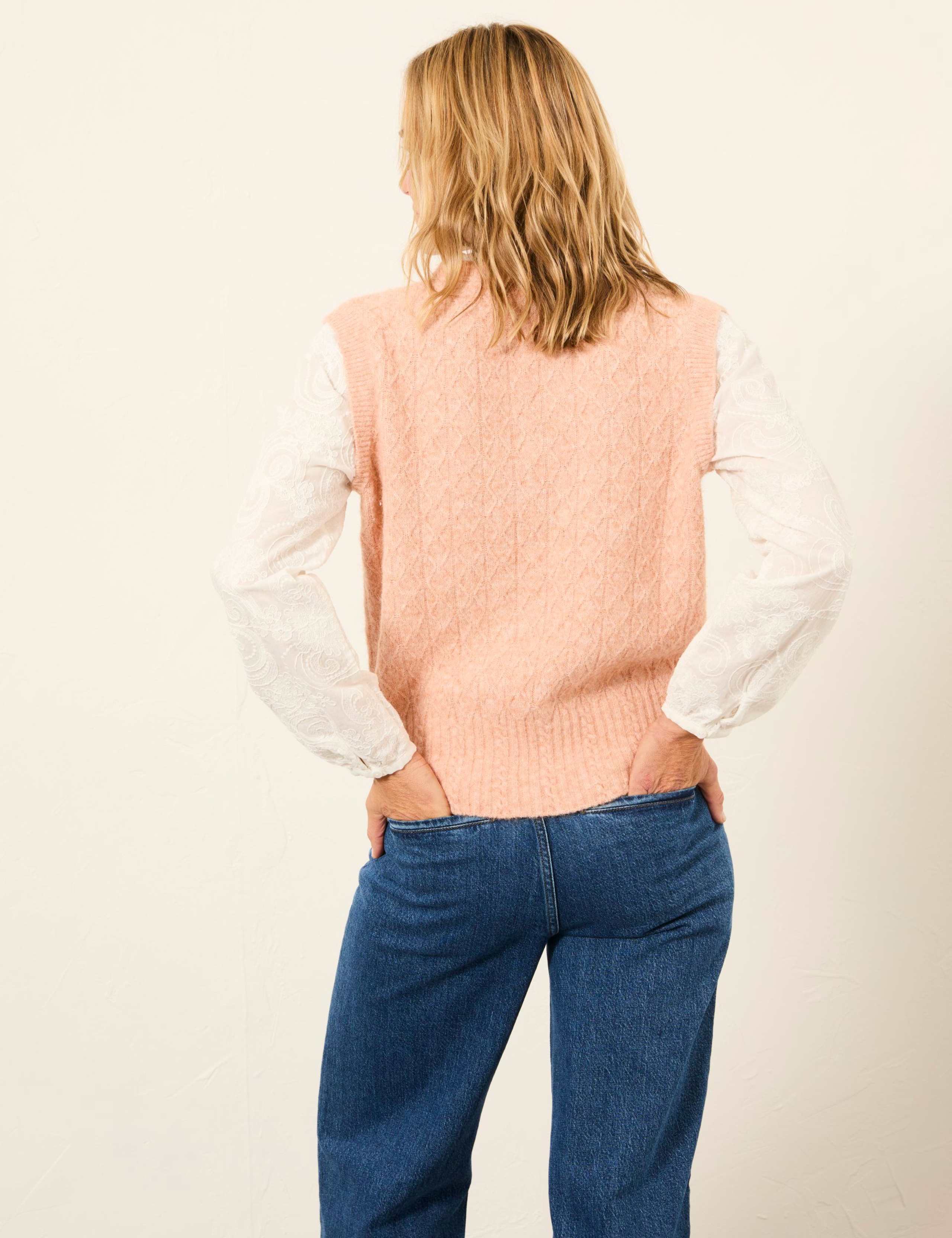 Ribbed Notch Neck Jumper 4 of 6