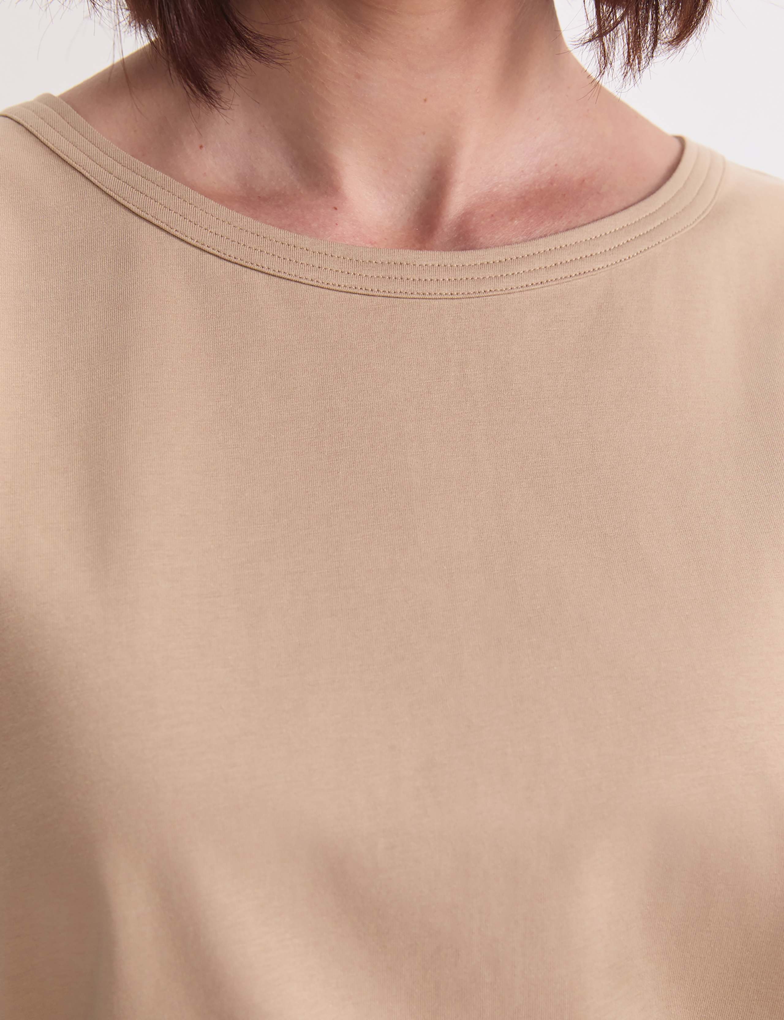 Cotton-Rich Boxy T-Shirt 6 of 6