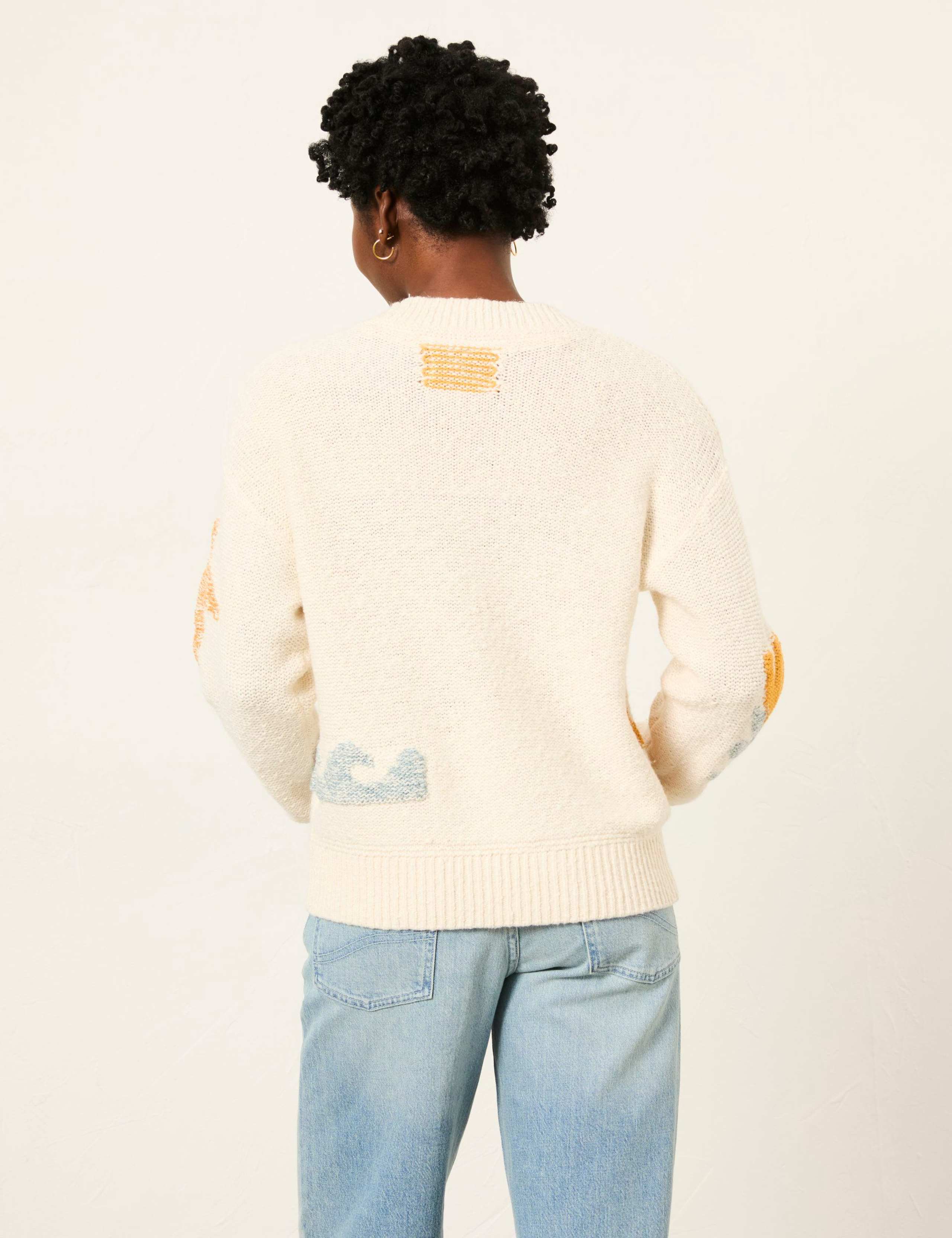 Cotton Rich Patterned Jumper 4 of 6