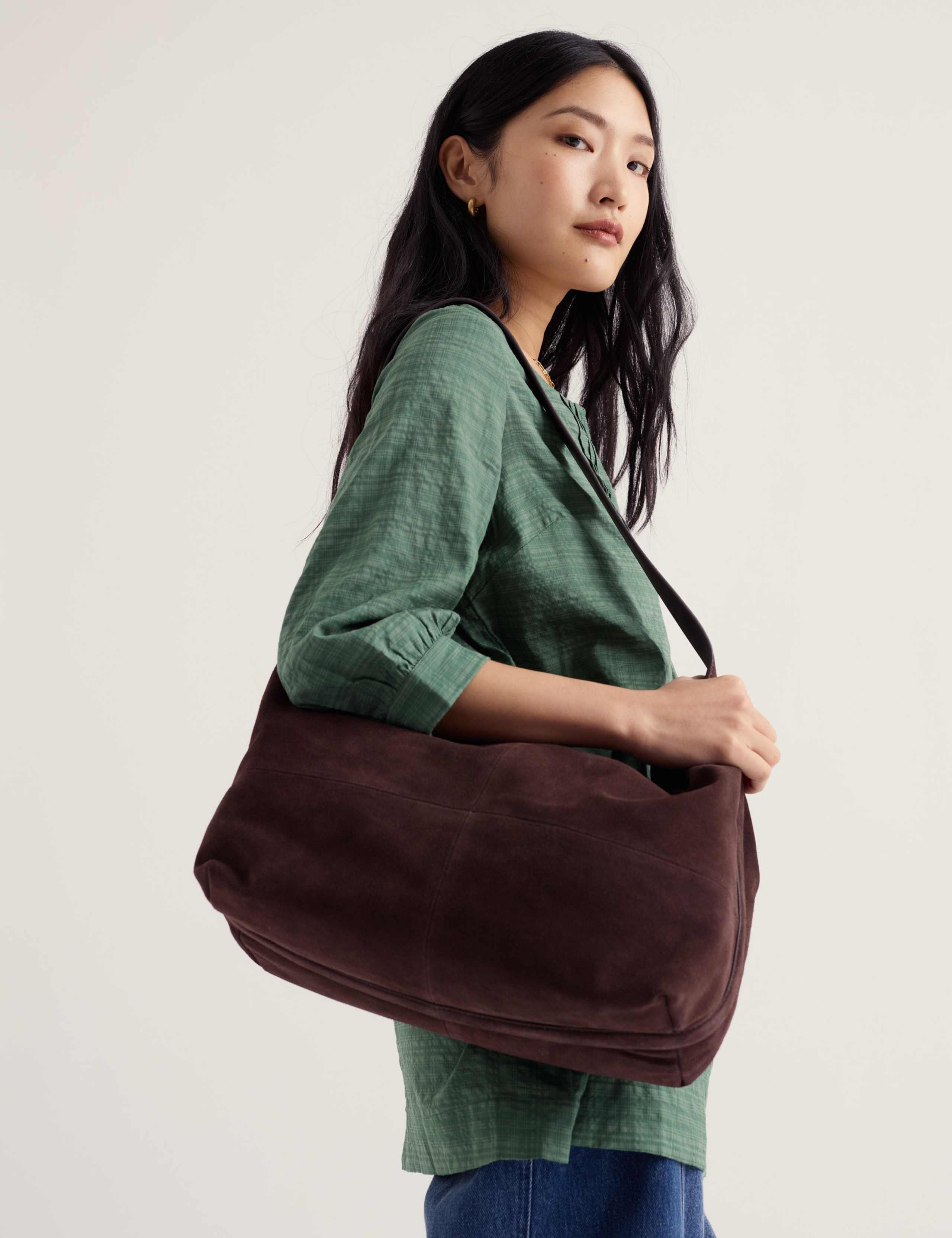 Suede Shoulder Bag 6 of 6