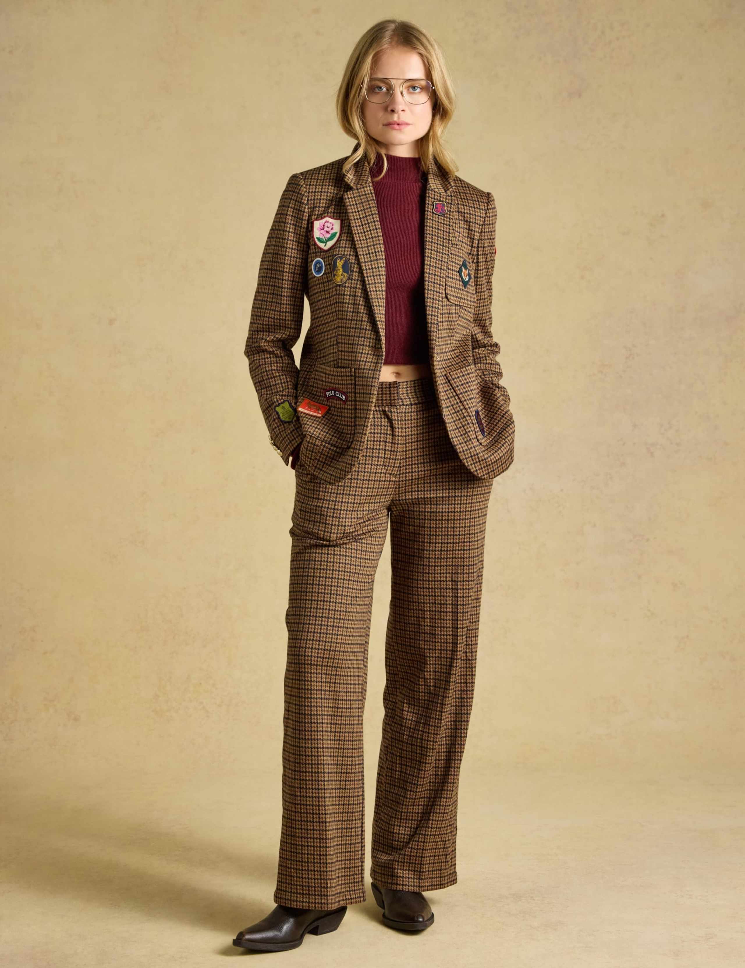 Ribbed Funnel Neck Fitted Jumper 7 of 7