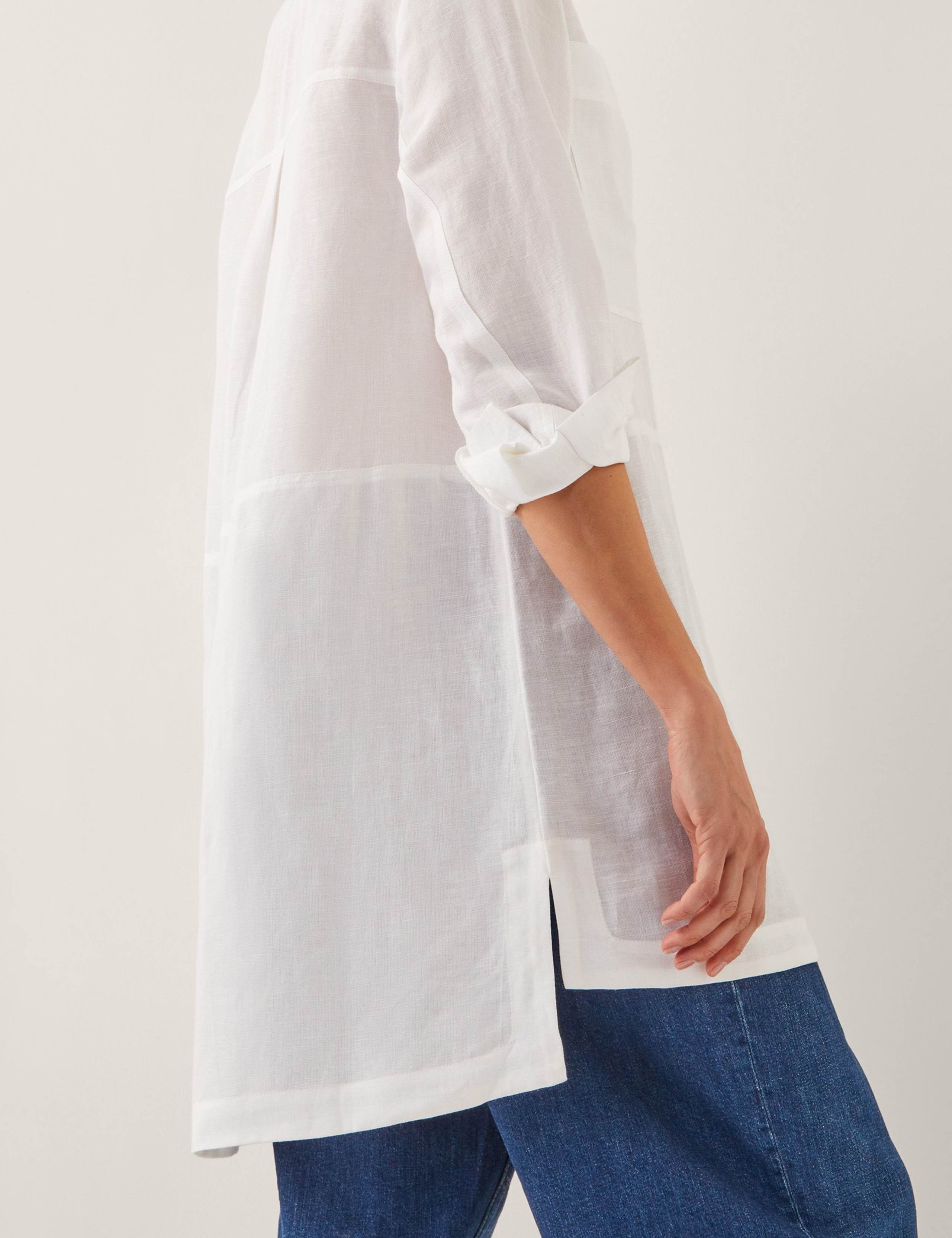 Linen Blend Longline Tunic 4 of 4