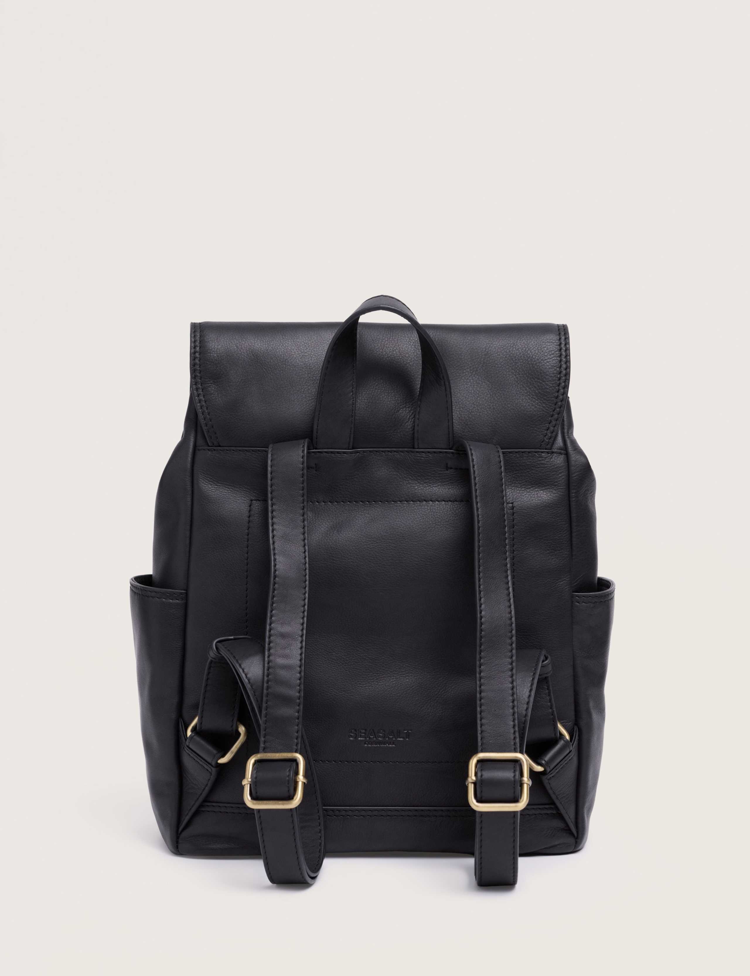 Leather Top Handle Backpack 3 of 8