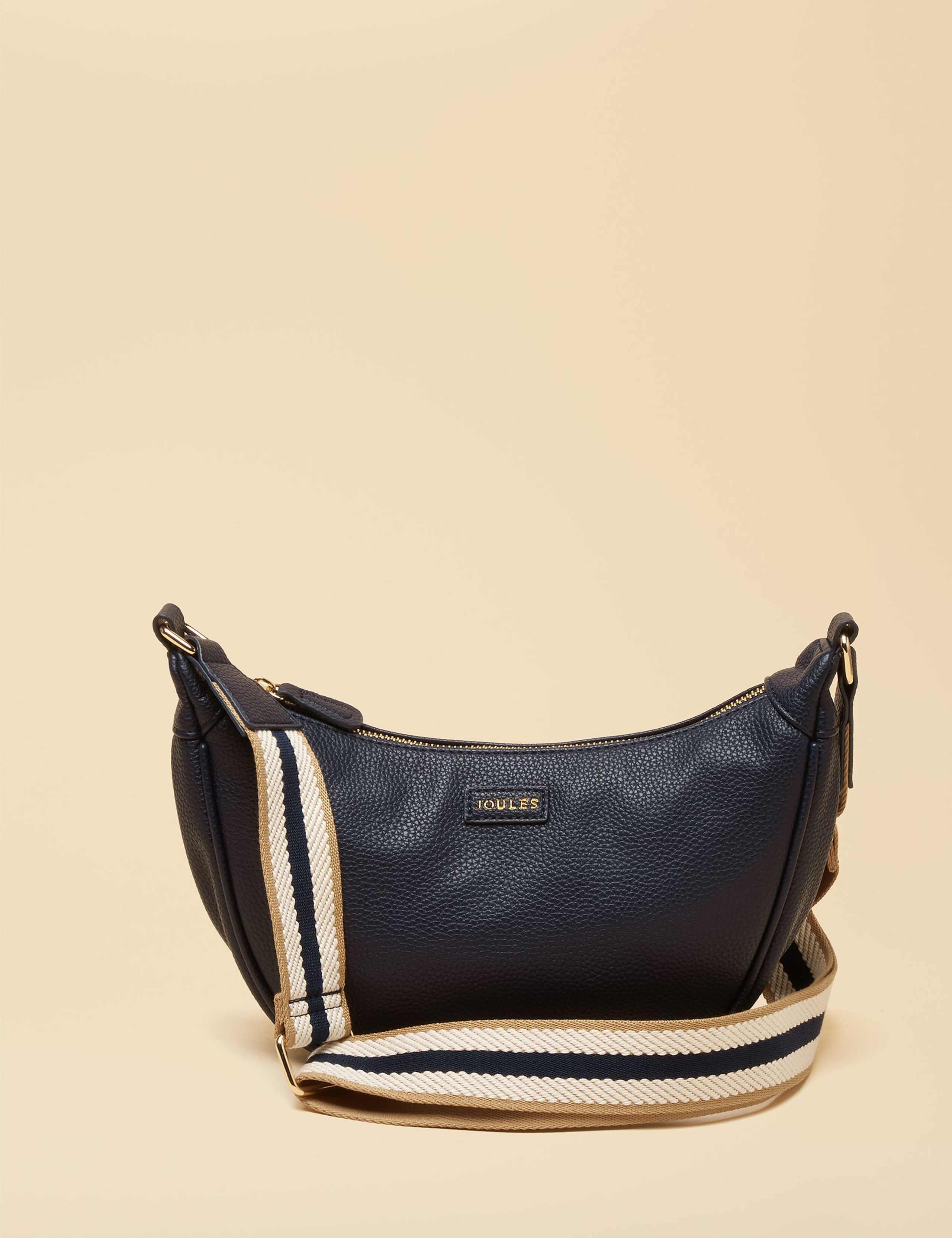 Faux Leather Moon Cross Body Bag 3 of 6