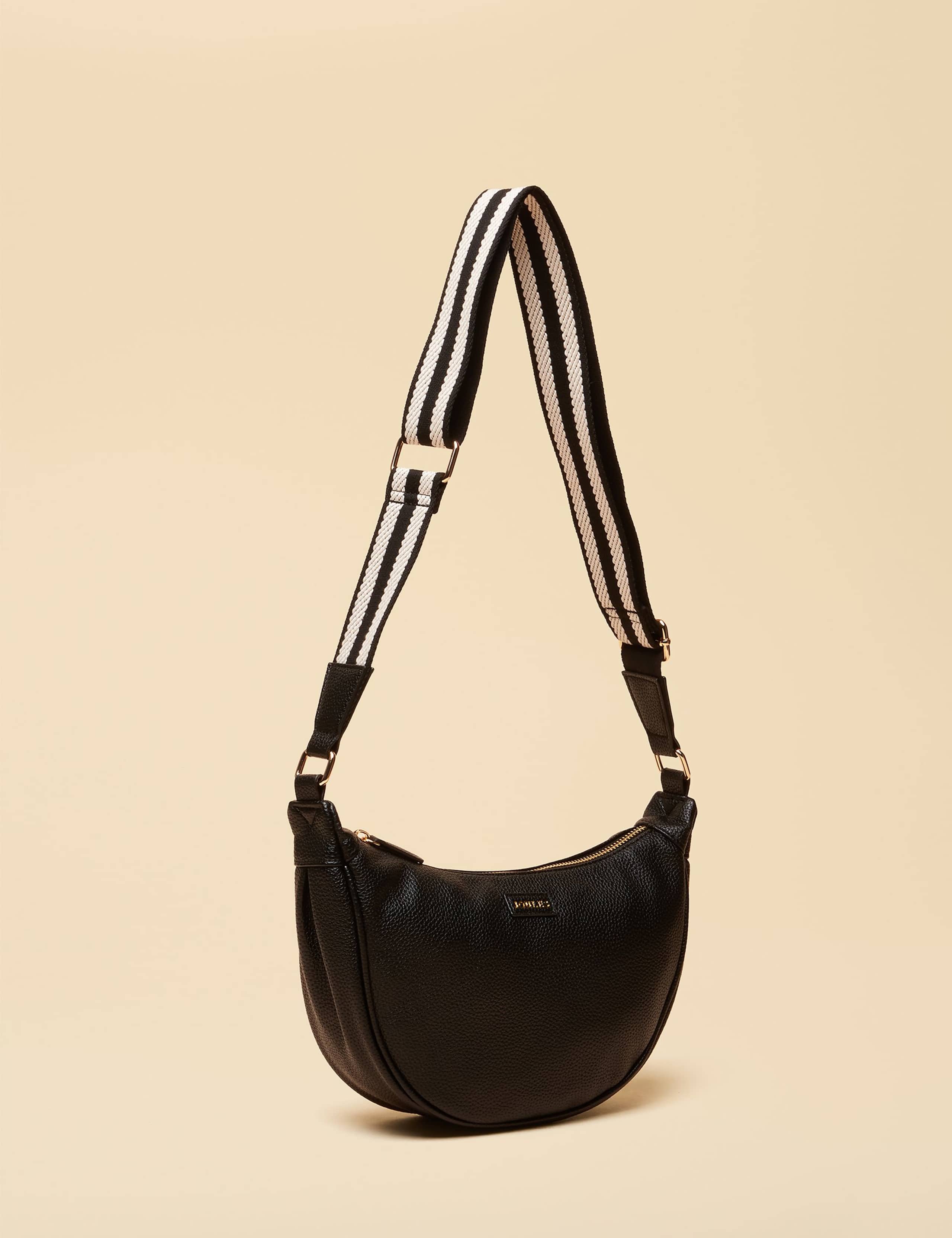 Faux Leather Moon Cross Body Bag 2 of 8
