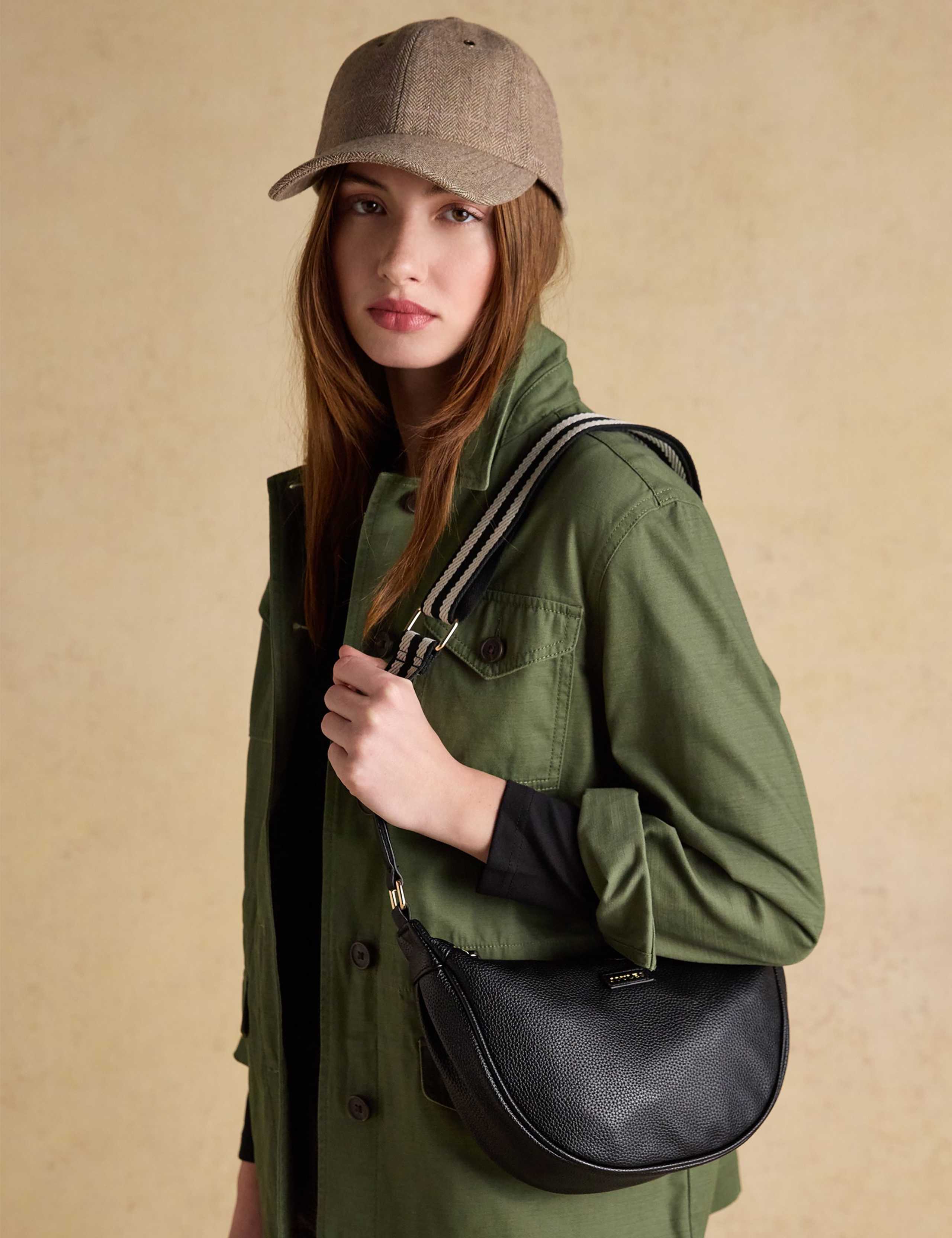 Faux Leather Moon Cross Body Bag 5 of 8