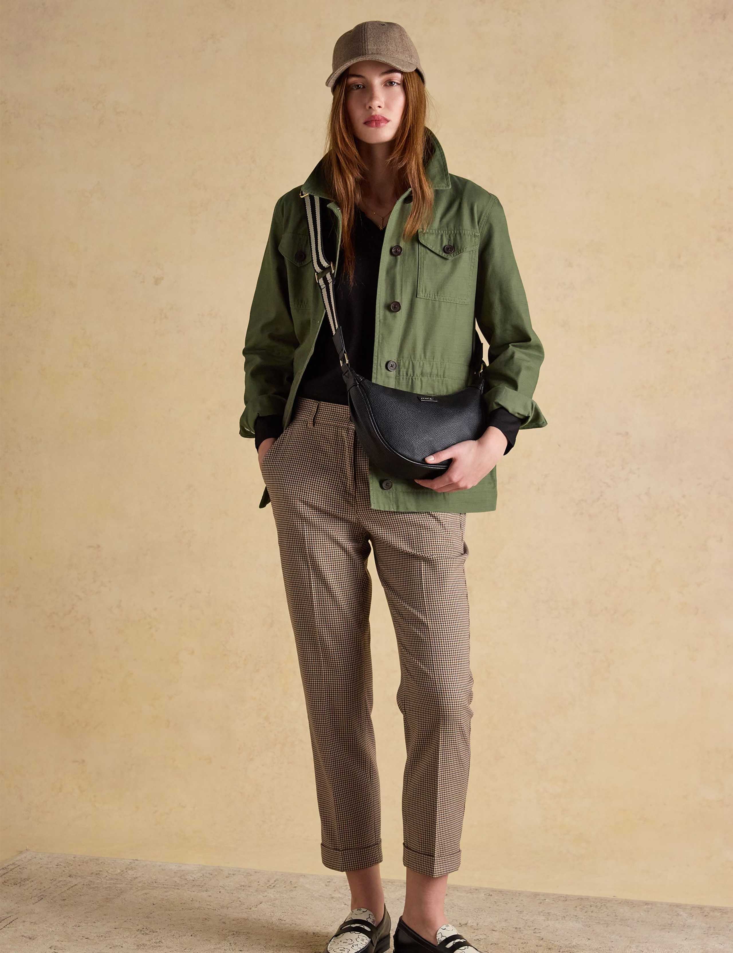 Faux Leather Moon Cross Body Bag 6 of 8