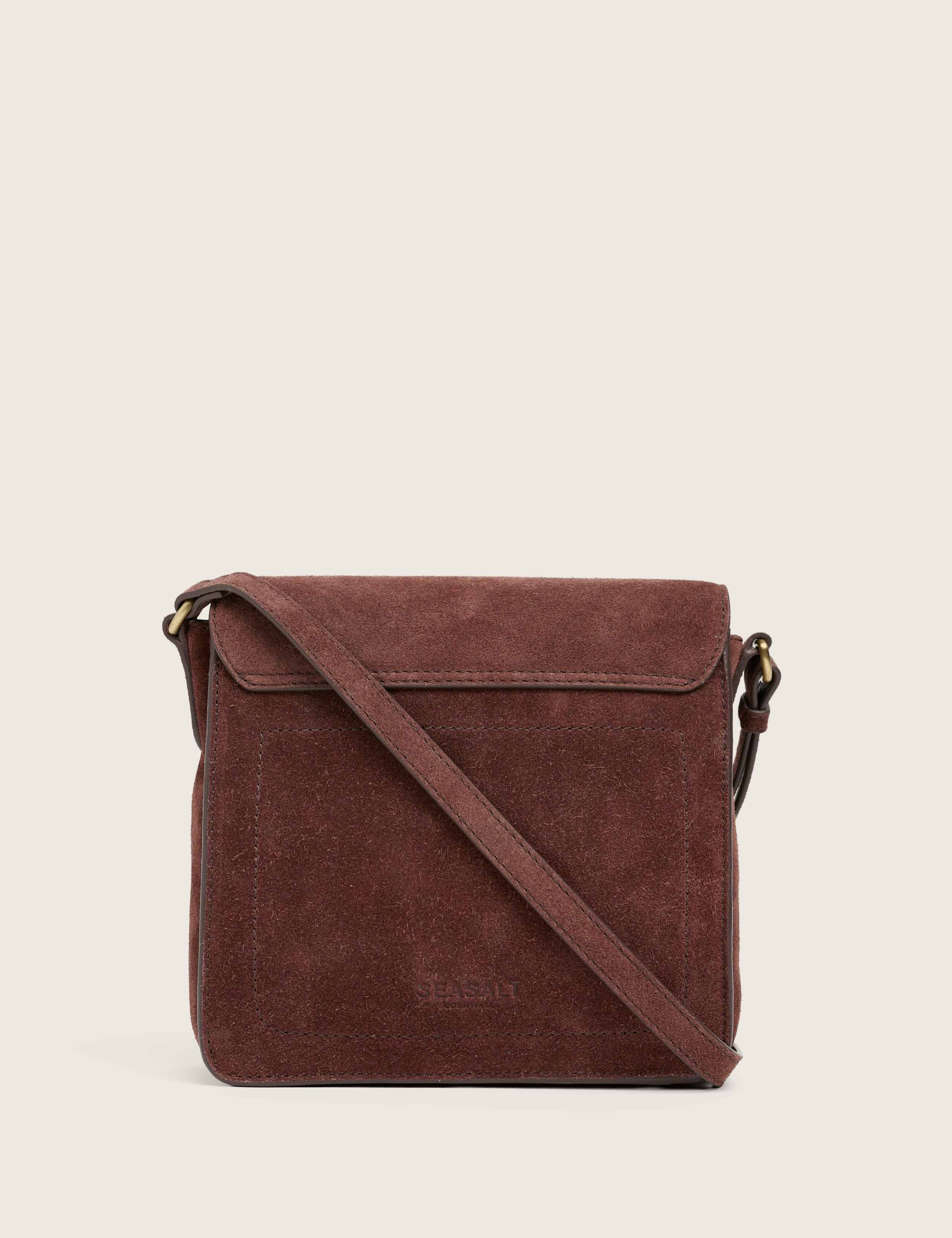 Suede Cross Body Bag 2 of 6