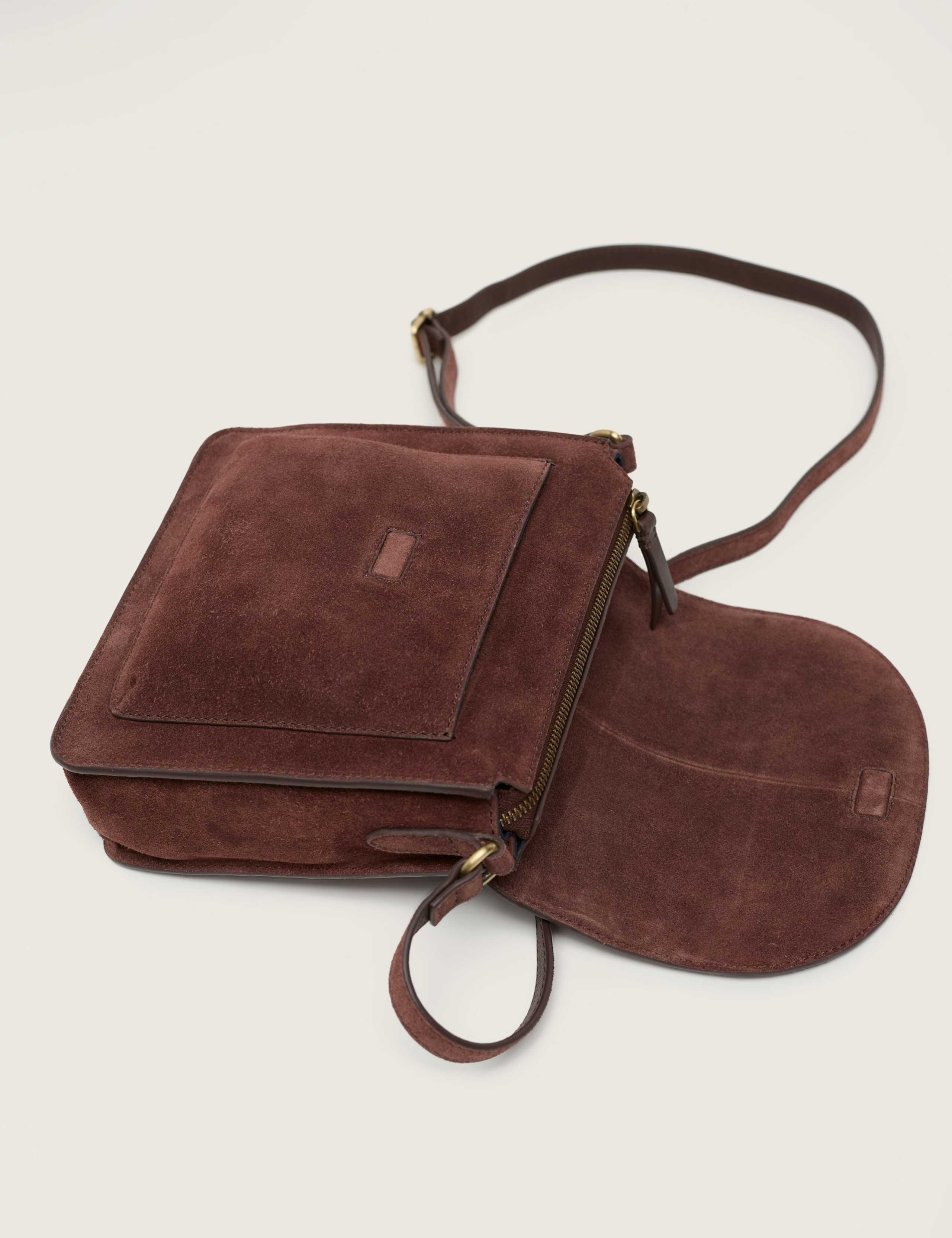 Suede Cross Body Bag 5 of 6