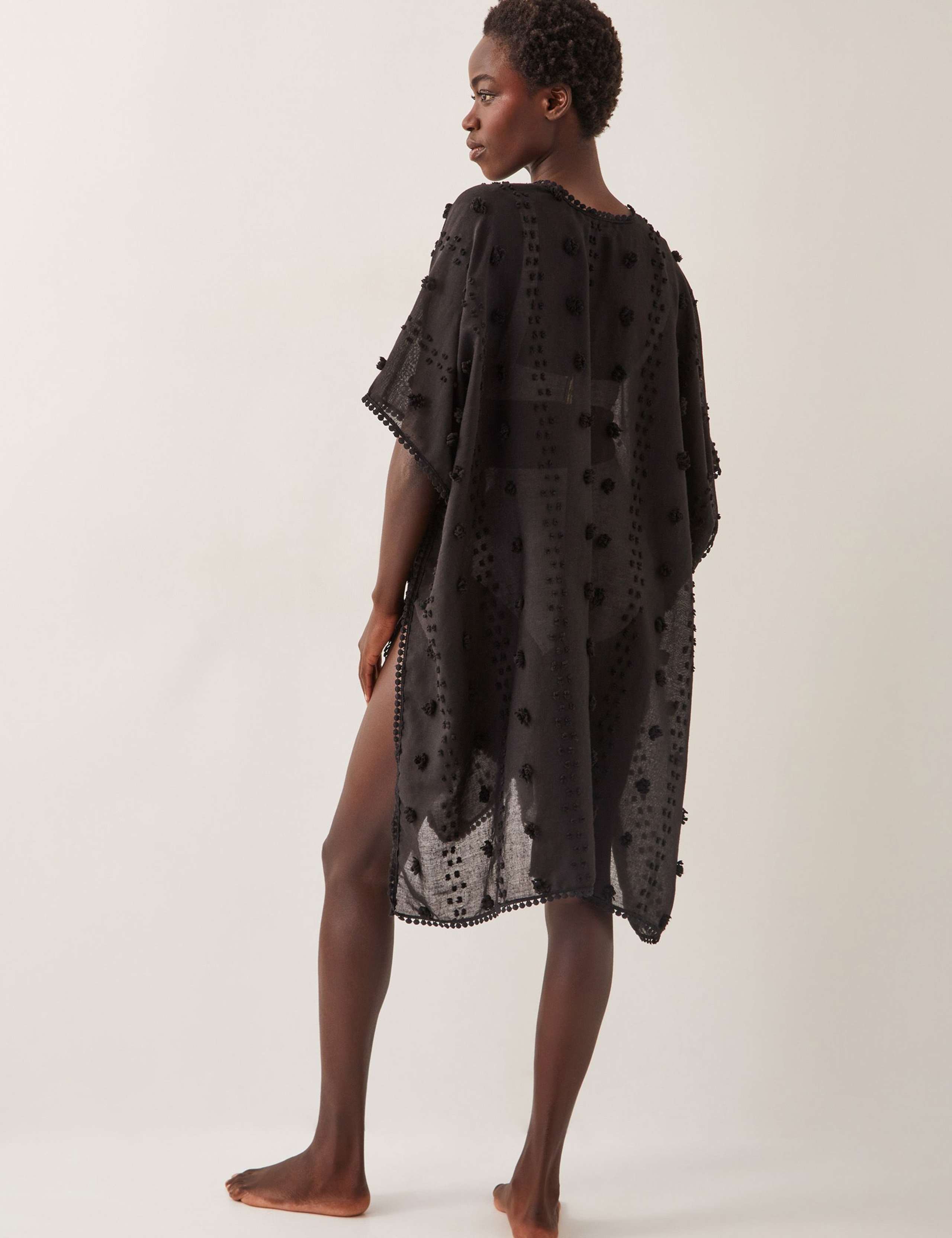 Textured Kaftan Beach Dress 2 of 4
