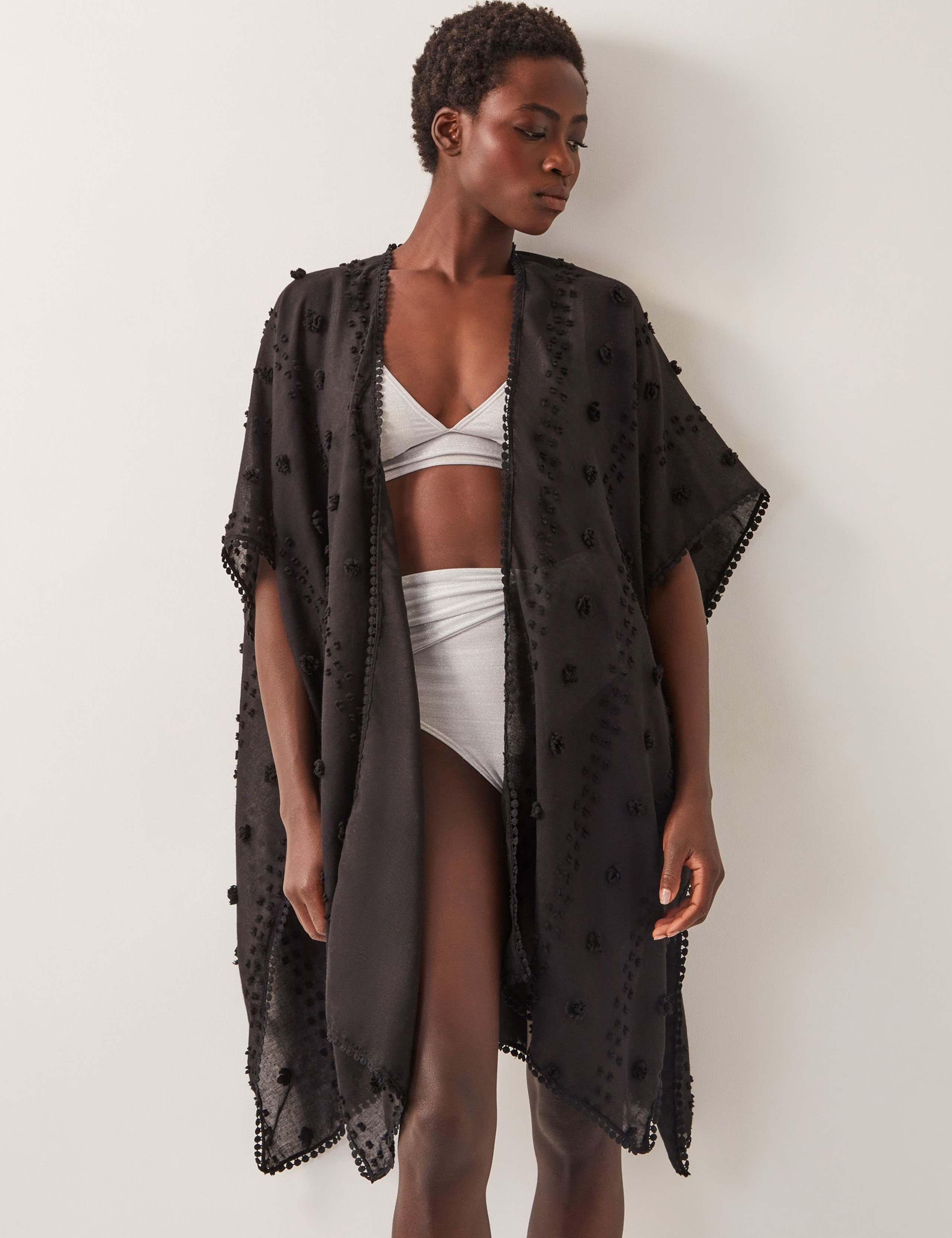 Textured Kaftan Beach Dress 3 of 4