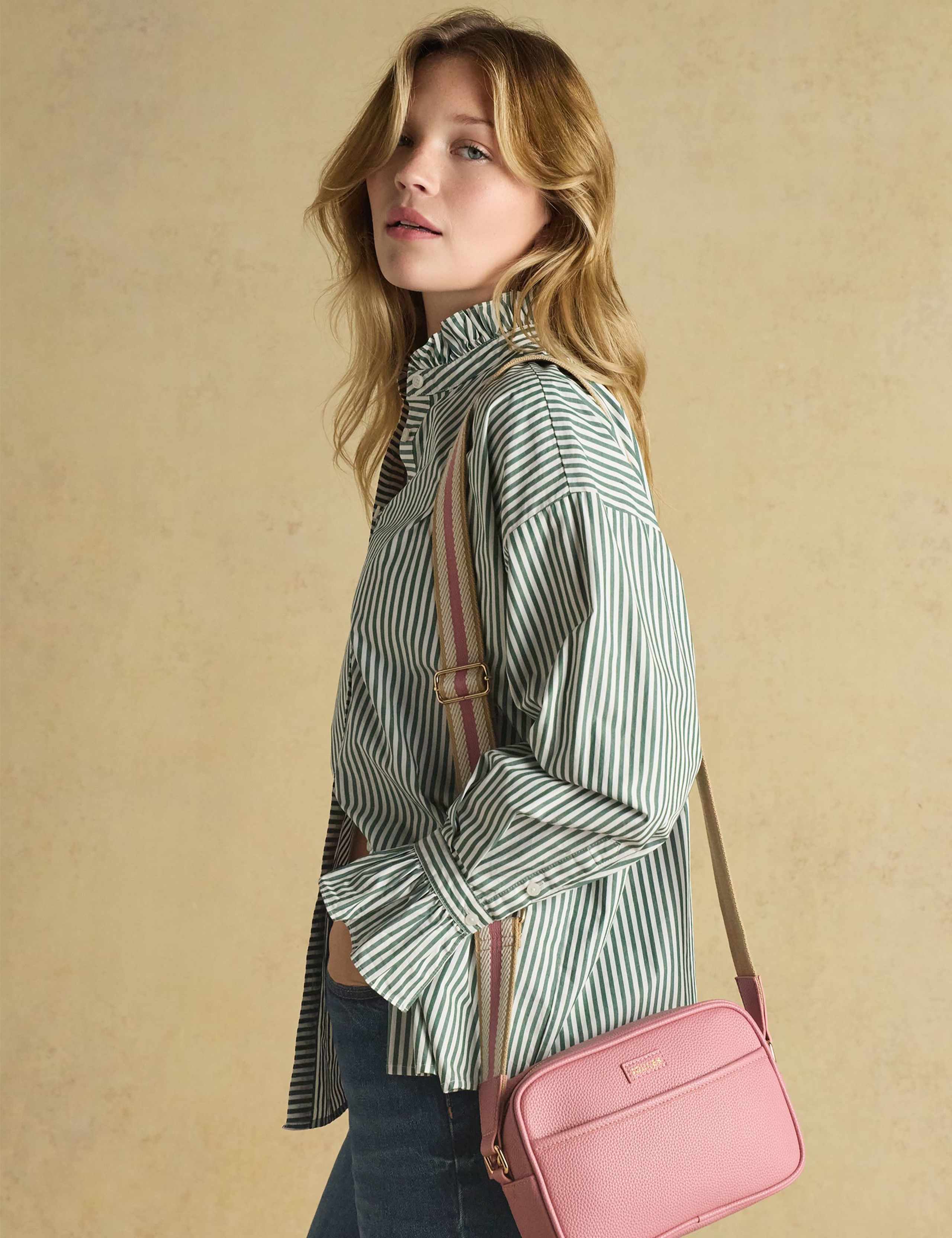 Faux Leather Cross Body Bag 3 of 9