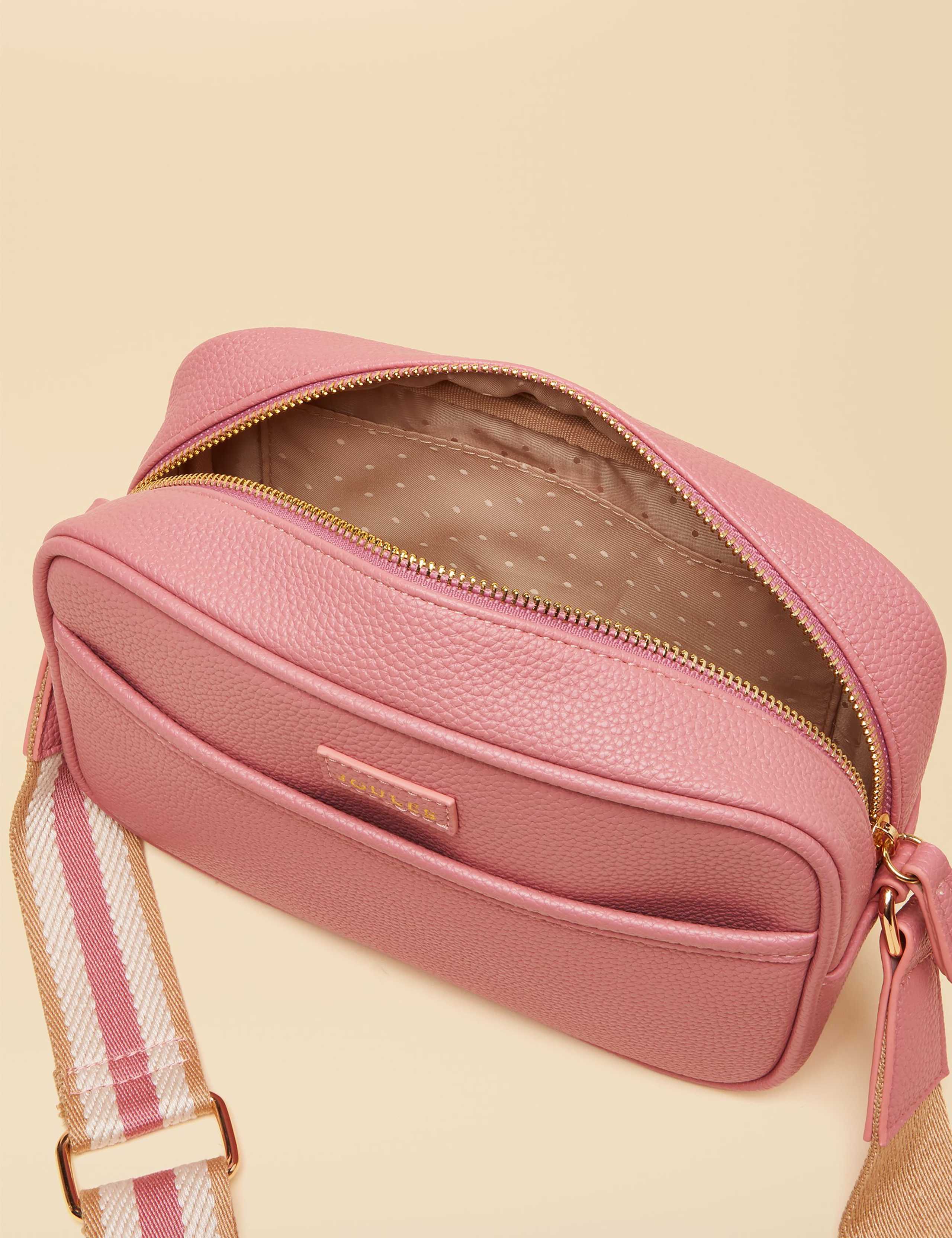 Faux Leather Cross Body Bag 6 of 9