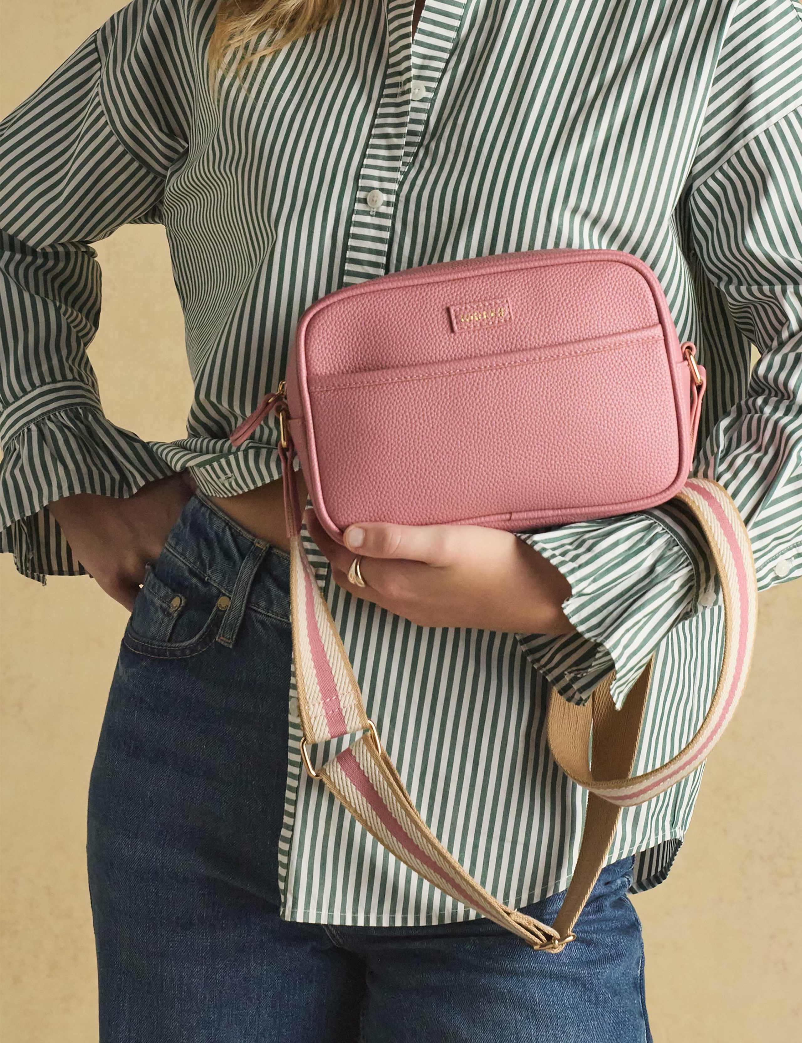 Faux Leather Cross Body Bag 8 of 9