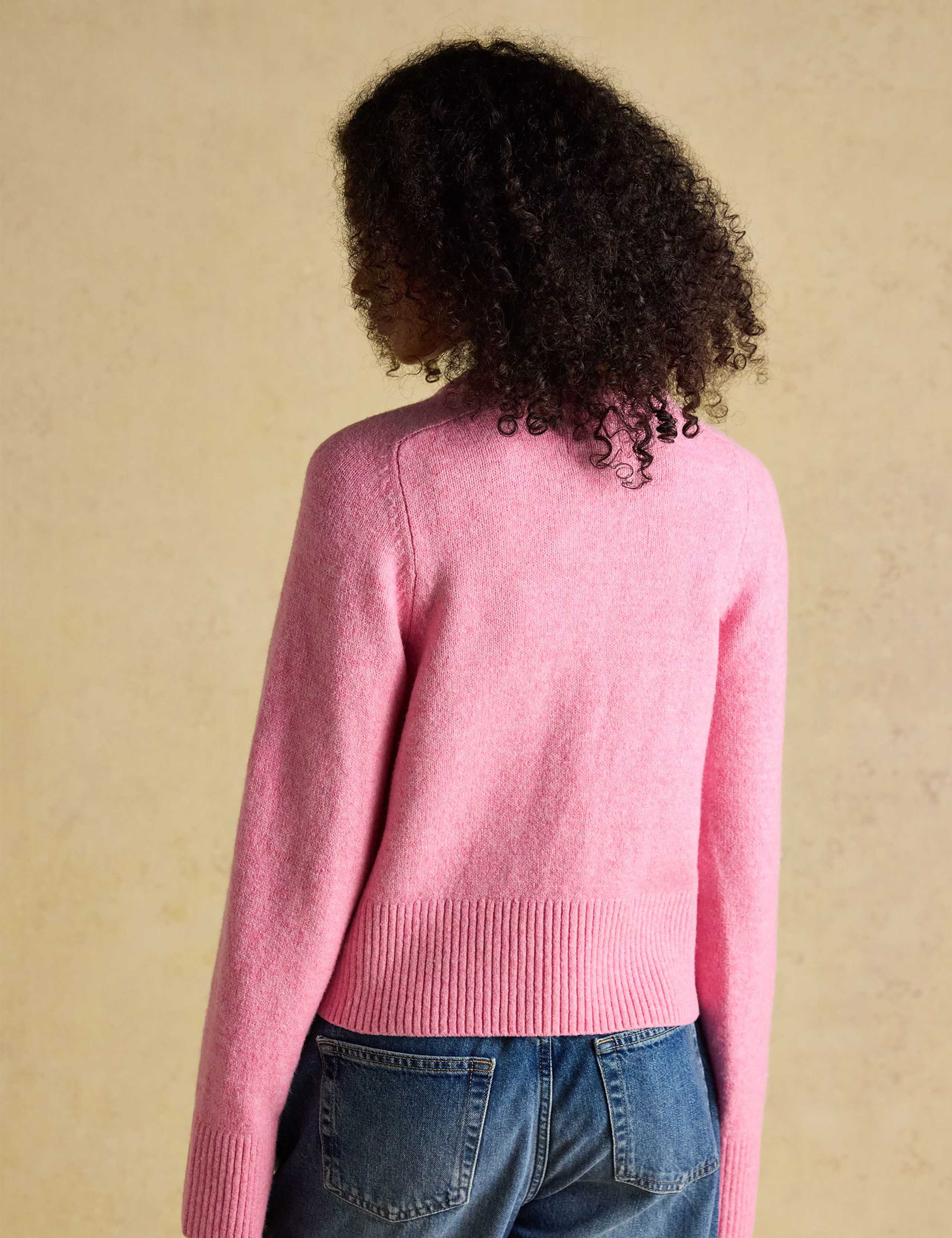 Button Front Relaxed Cardigan 2 of 7