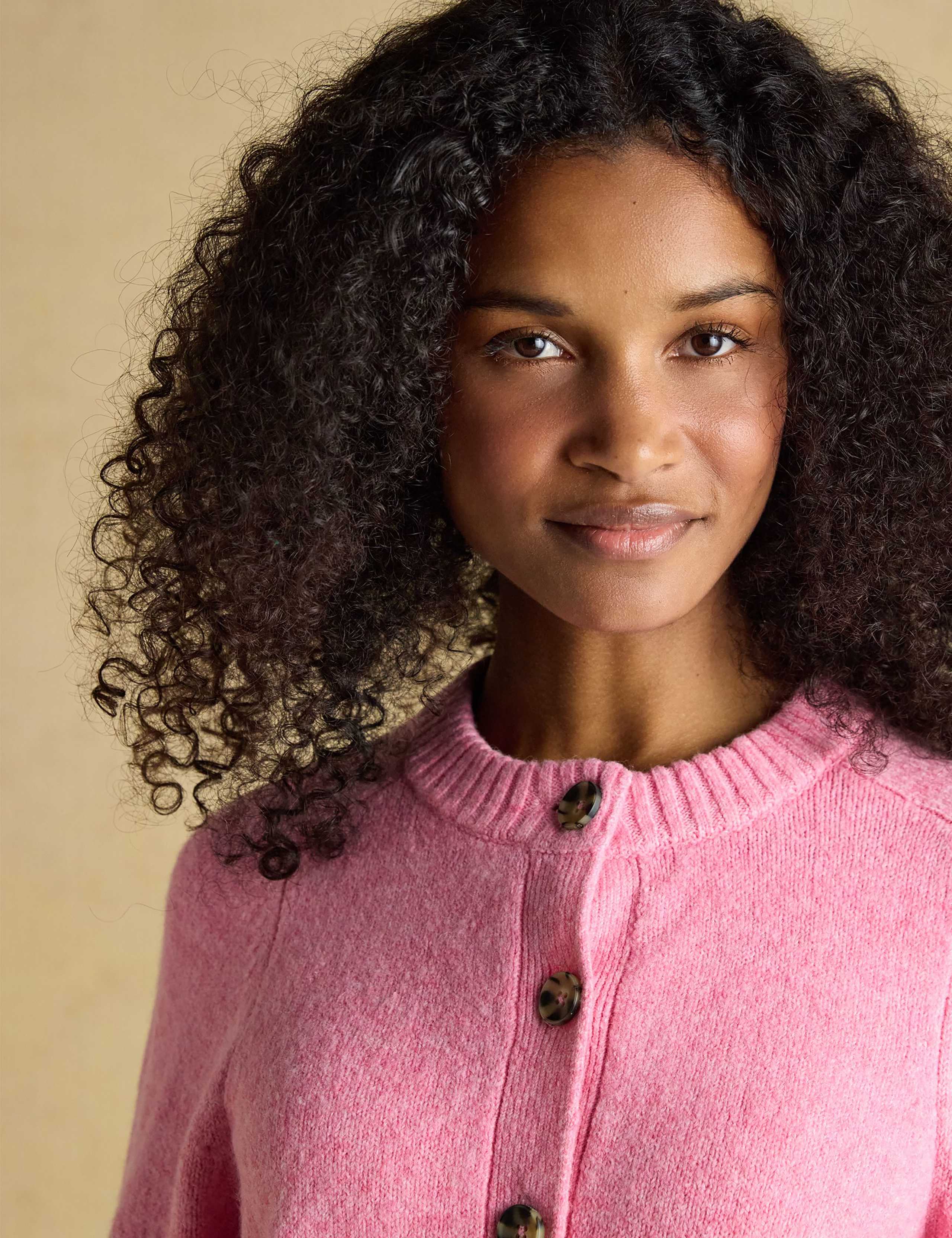 Button Front Relaxed Cardigan 4 of 7