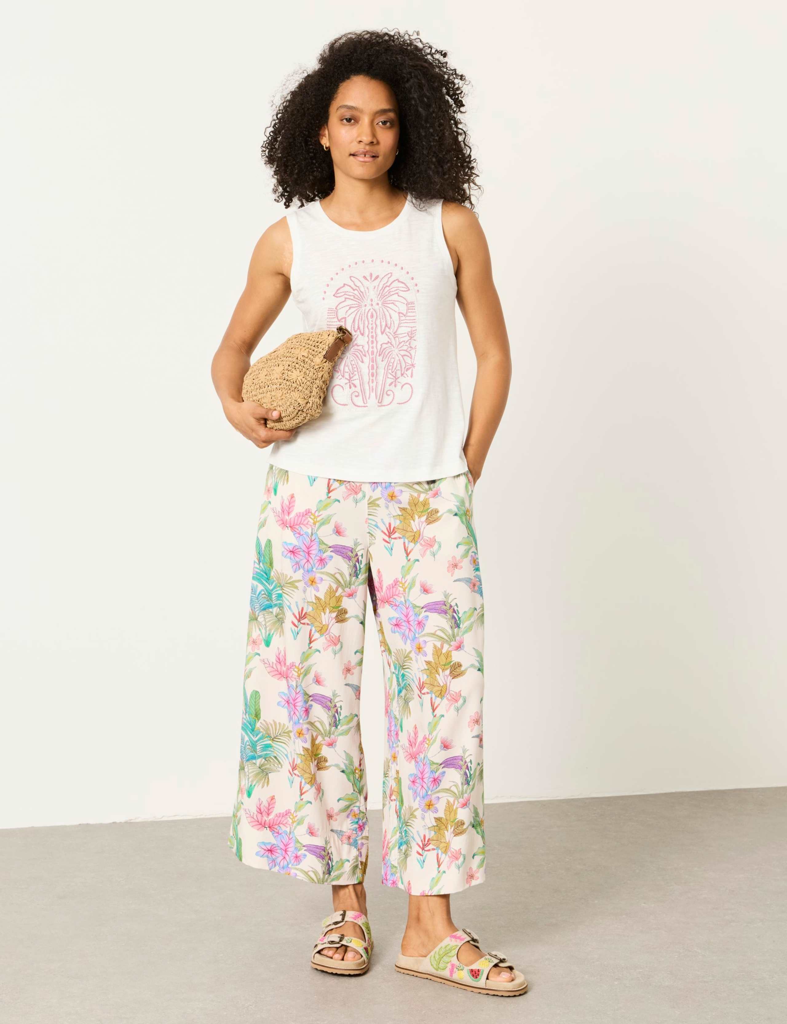 Cotton Rich Palm Tree Vest 4 of 6