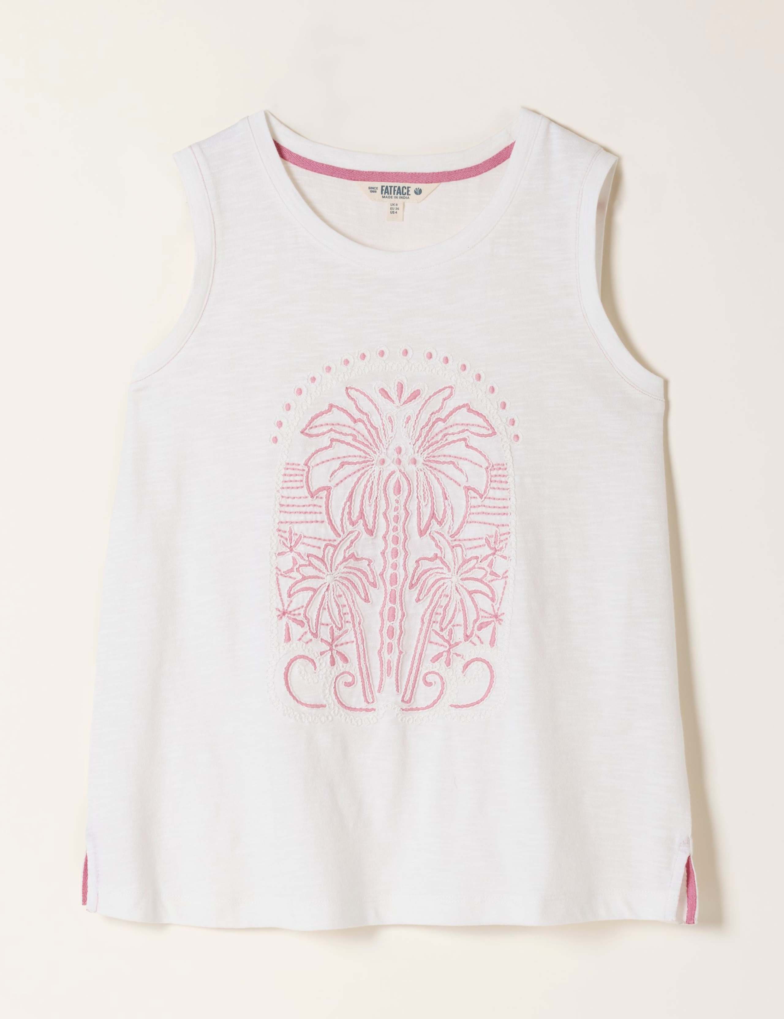 Cotton Rich Palm Tree Vest 2 of 6