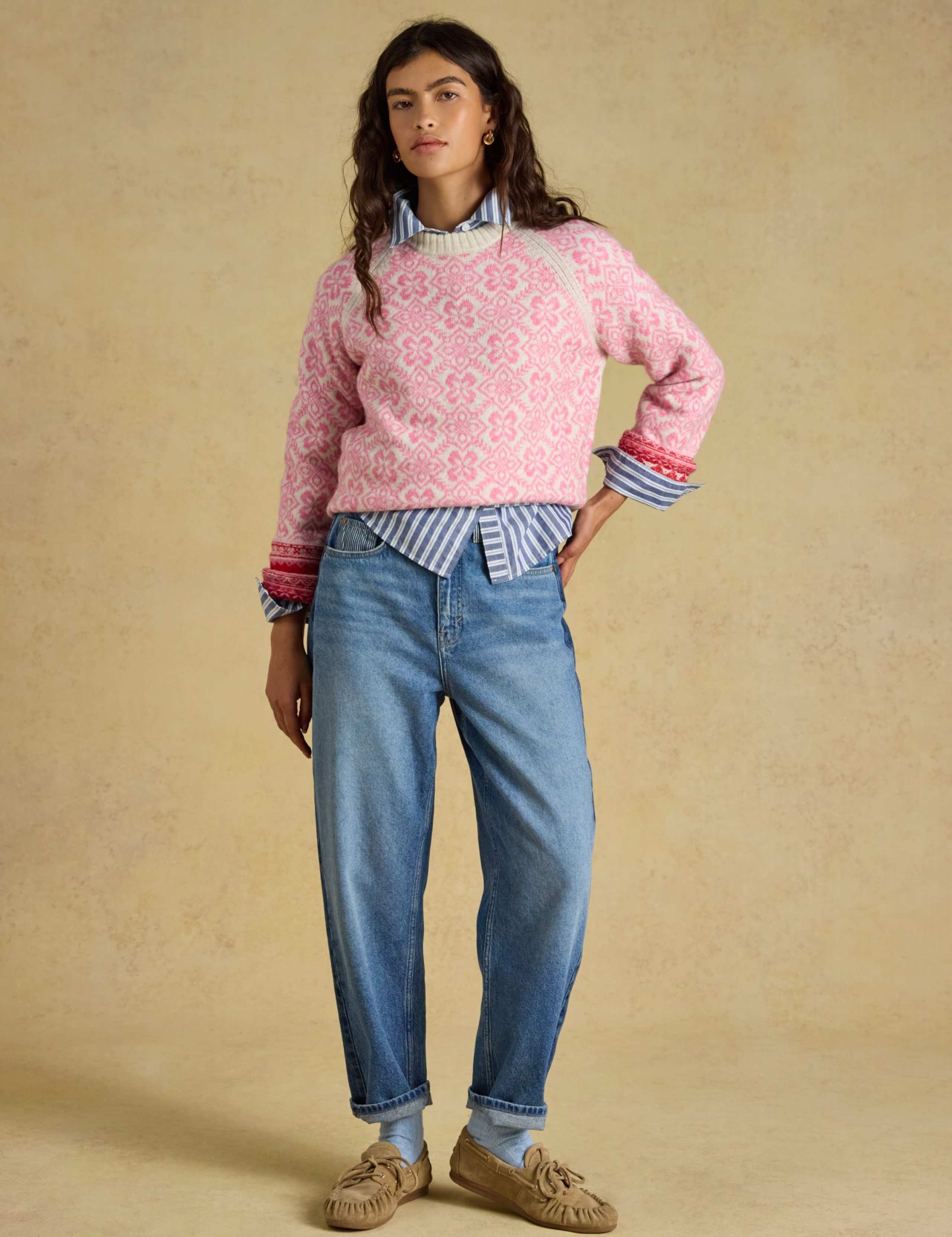 Patterned Roll Neck Jumper 6 of 8