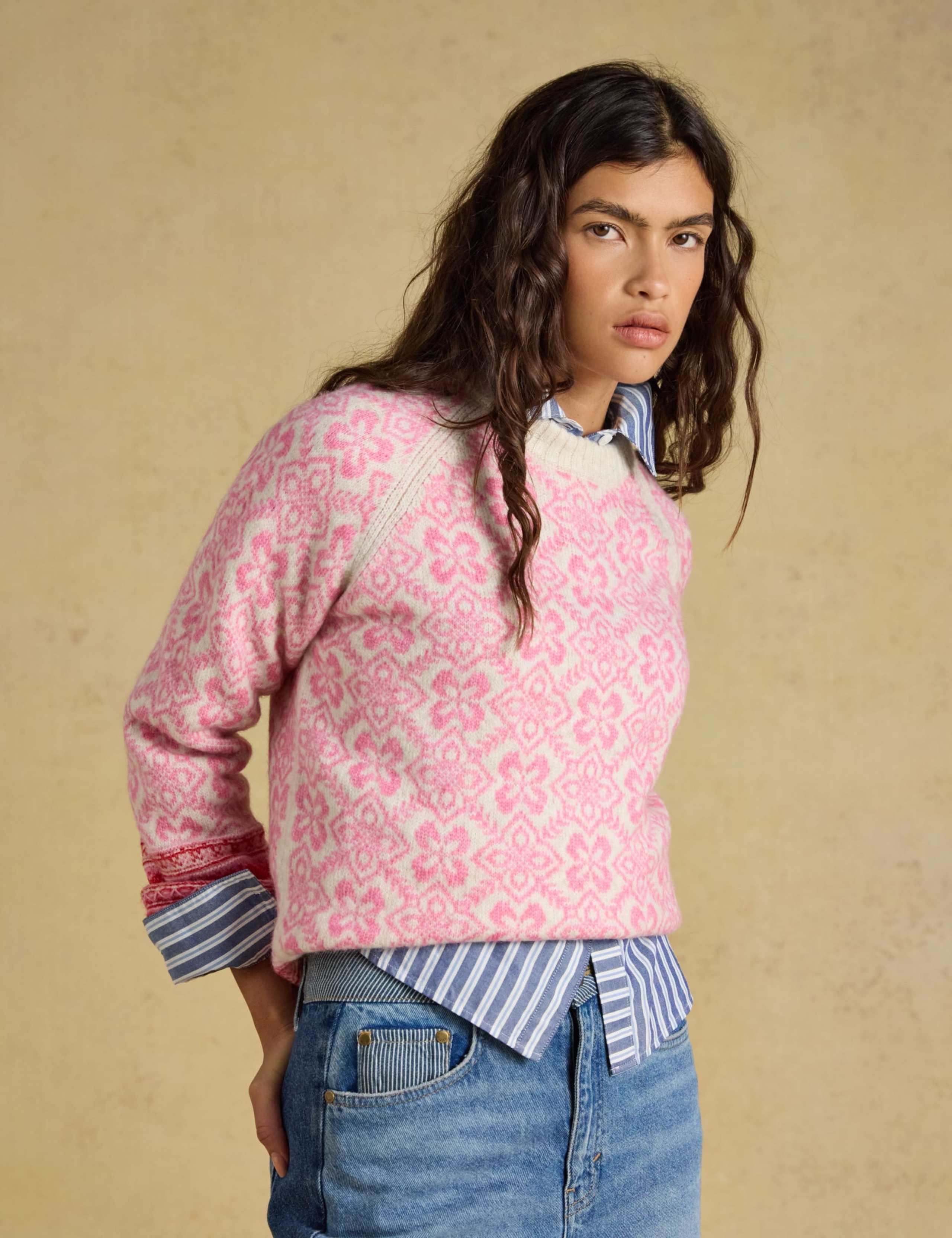 Patterned Roll Neck Jumper 8 of 8