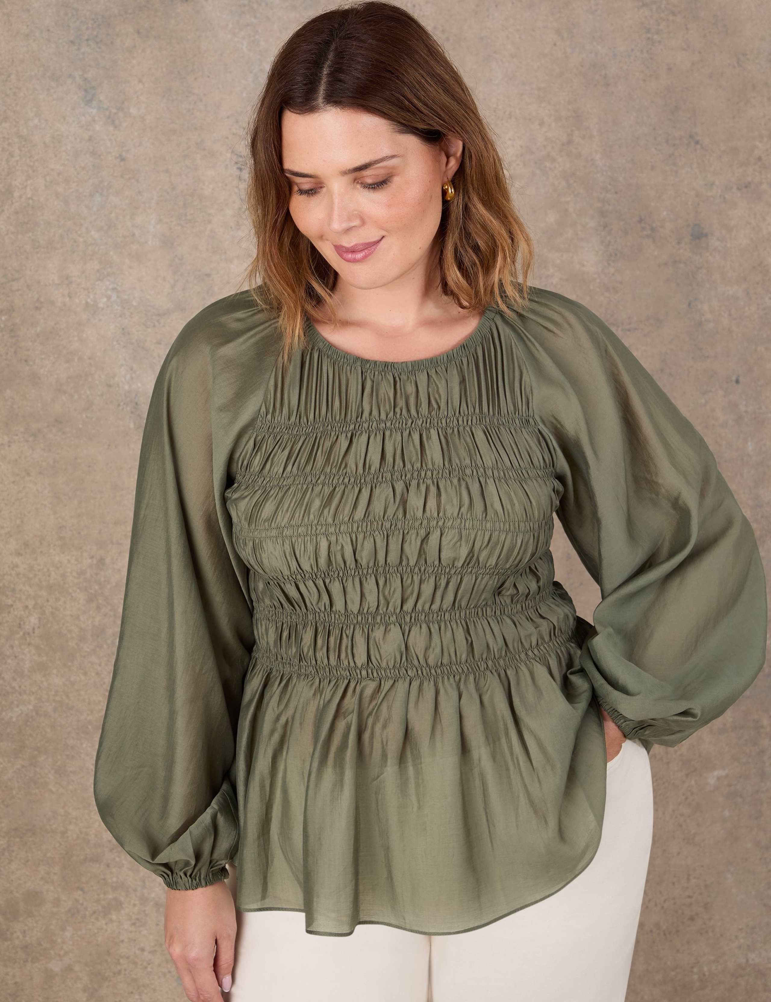 Lyocell Rich Textured Top 1 of 4