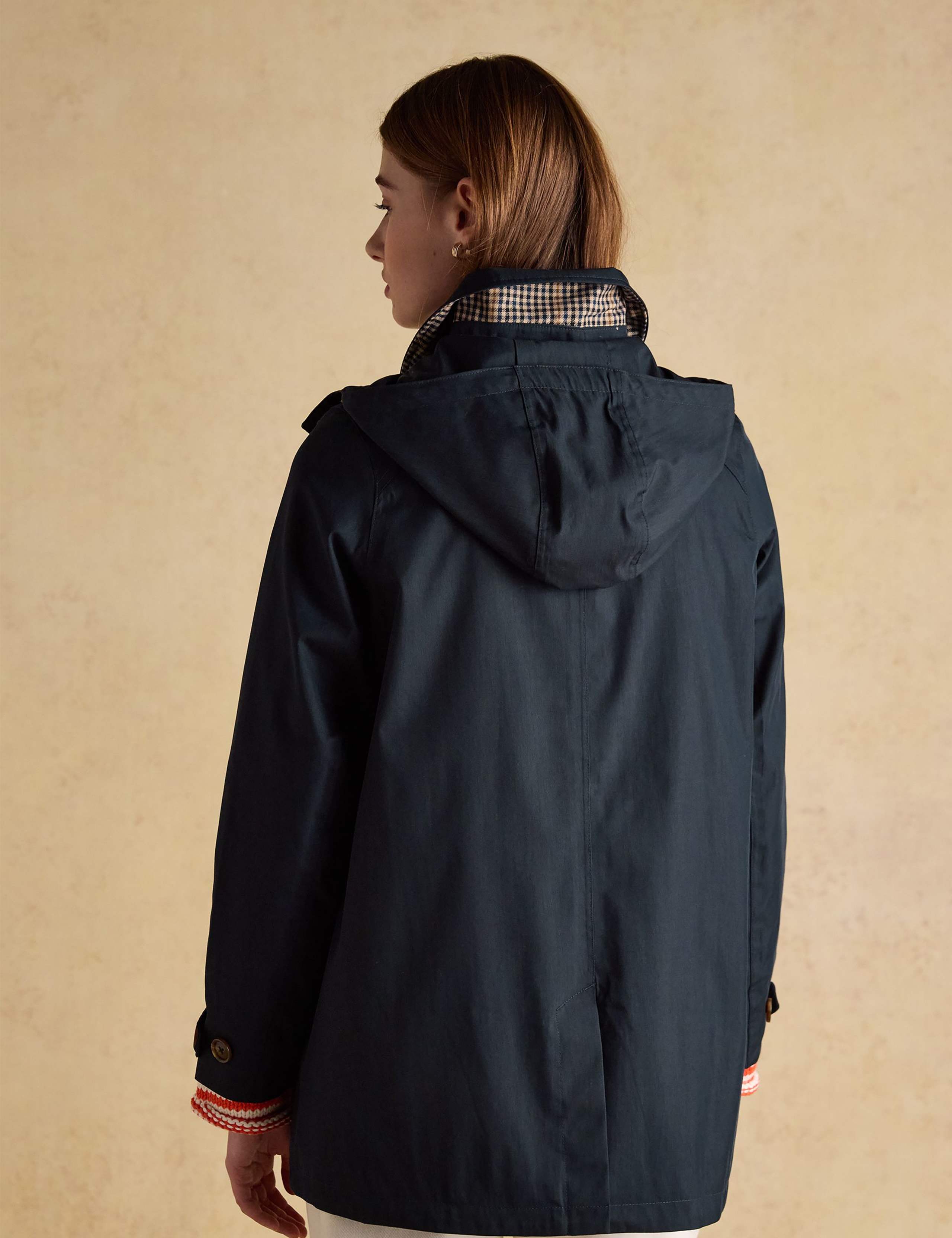 Cotton Rich Hooded Raincoat 3 of 7