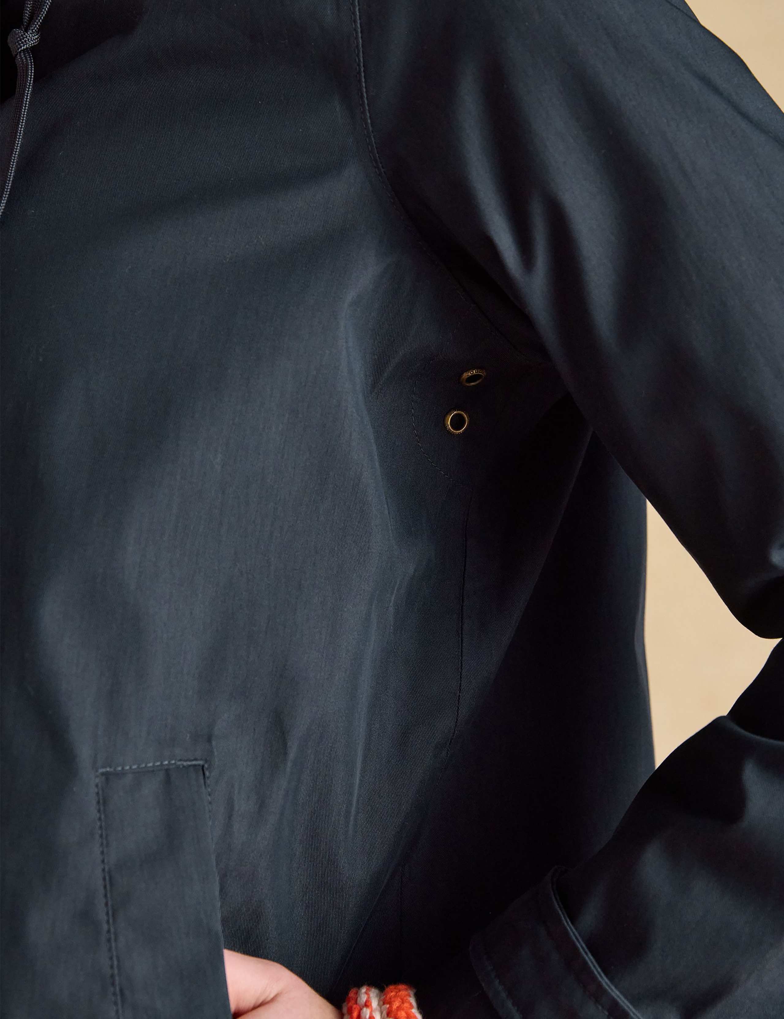 Cotton Rich Hooded Raincoat 6 of 7