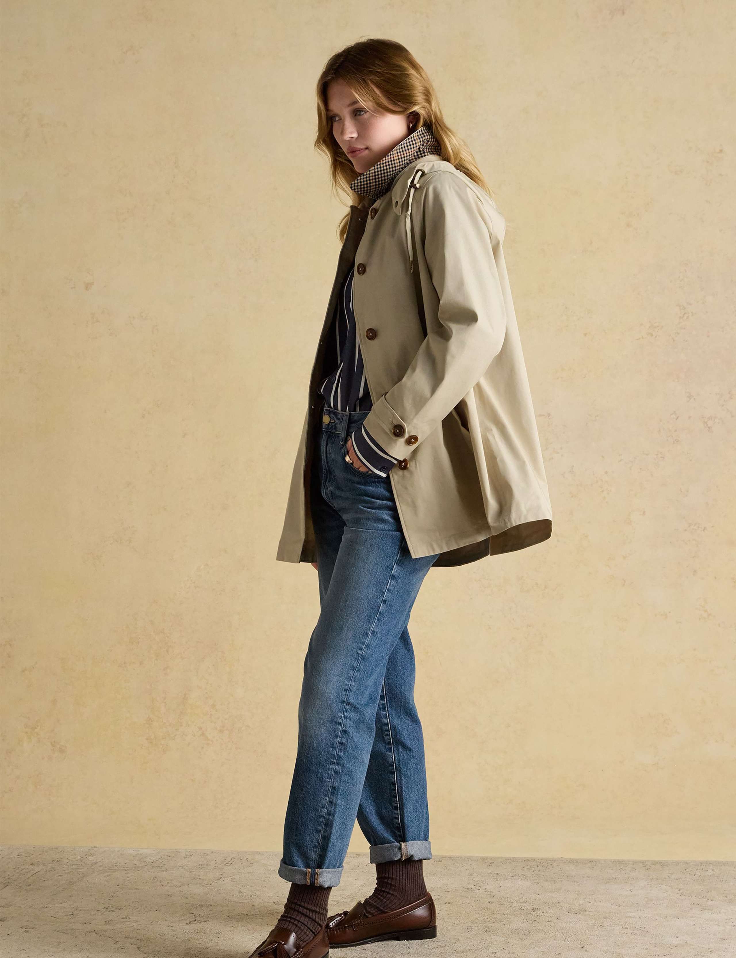 Cotton Rich Hooded Raincoat 5 of 10