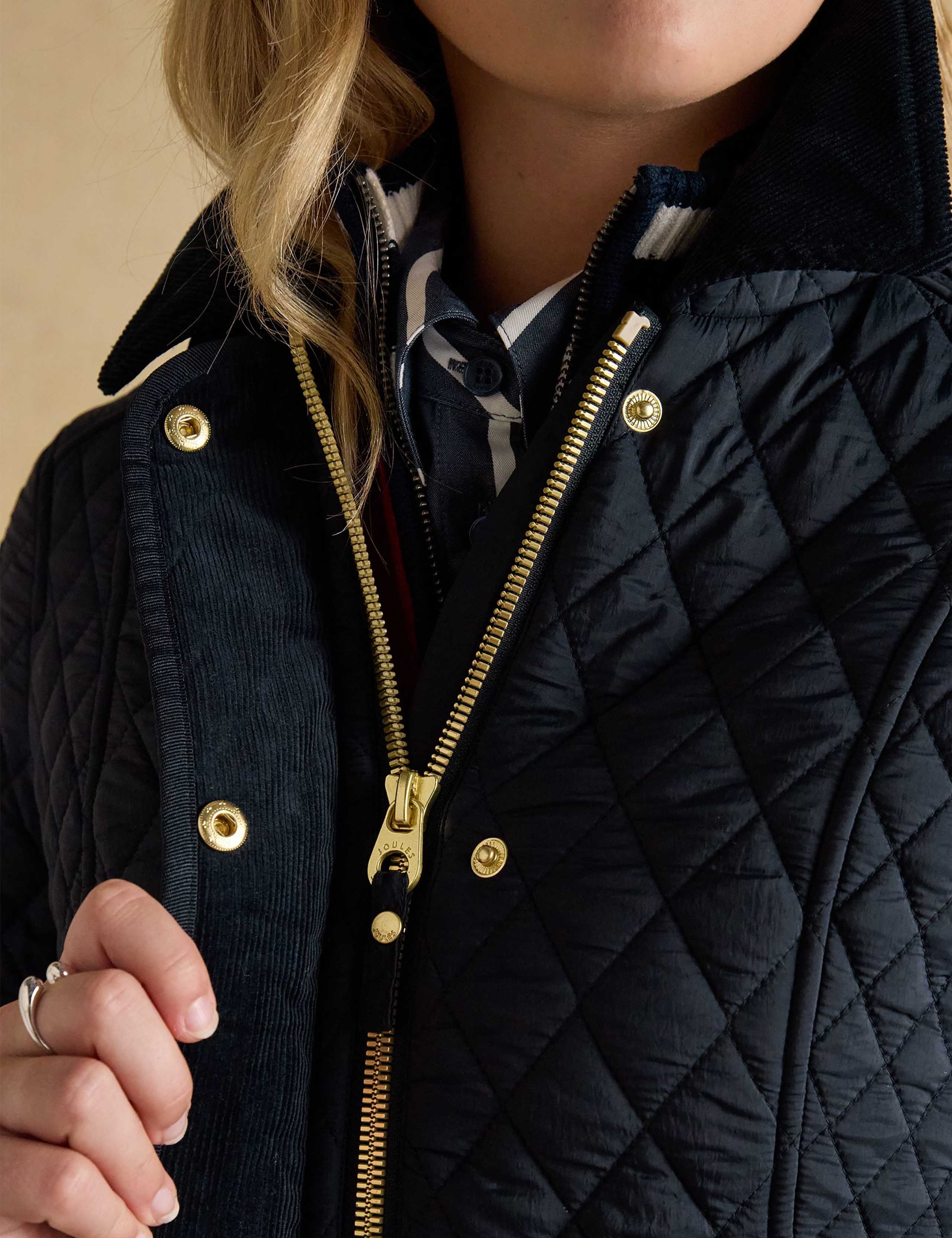 Showerproof Quilted Barn Jacket 10 of 11