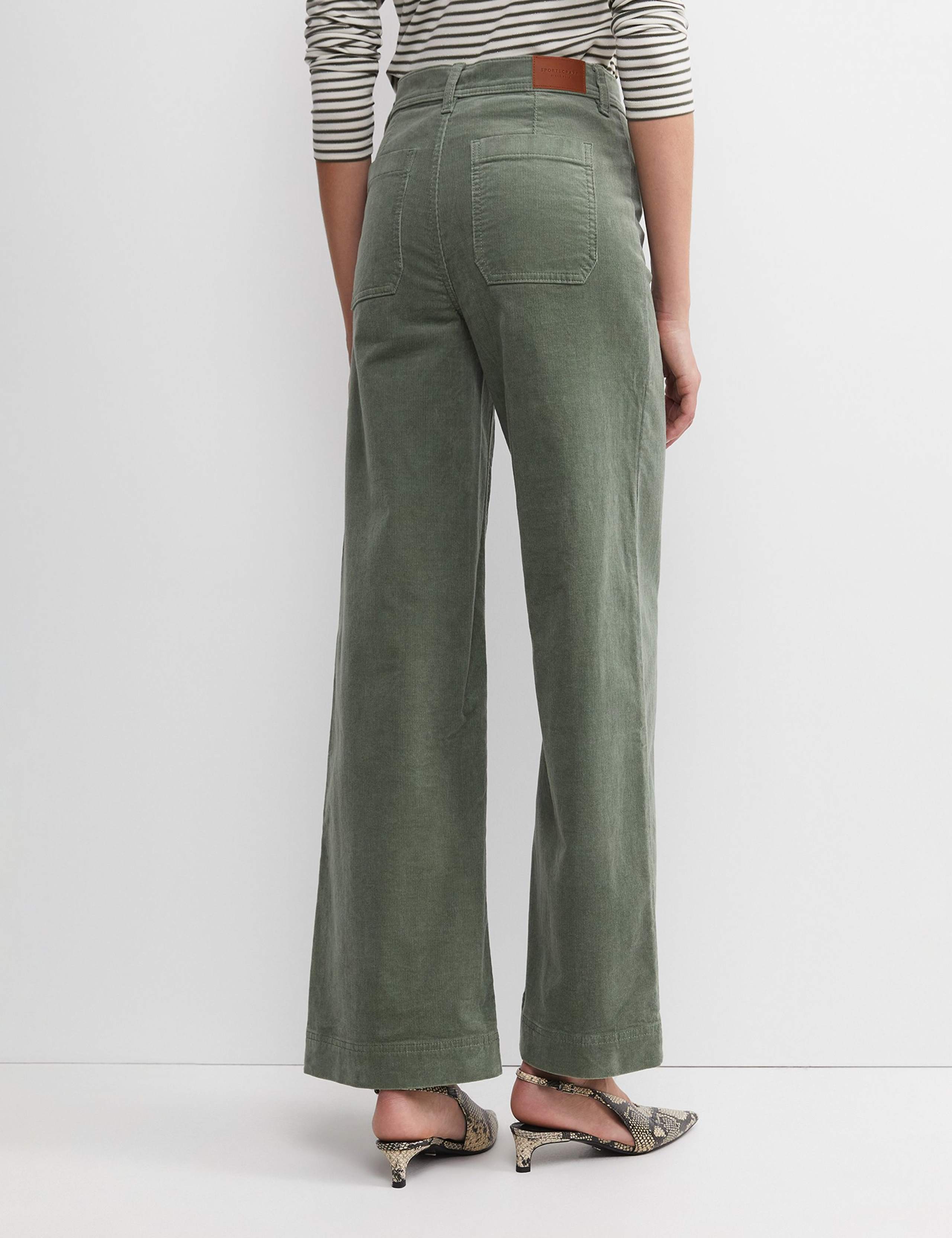 Cord Wide Leg Trousers 3 of 5