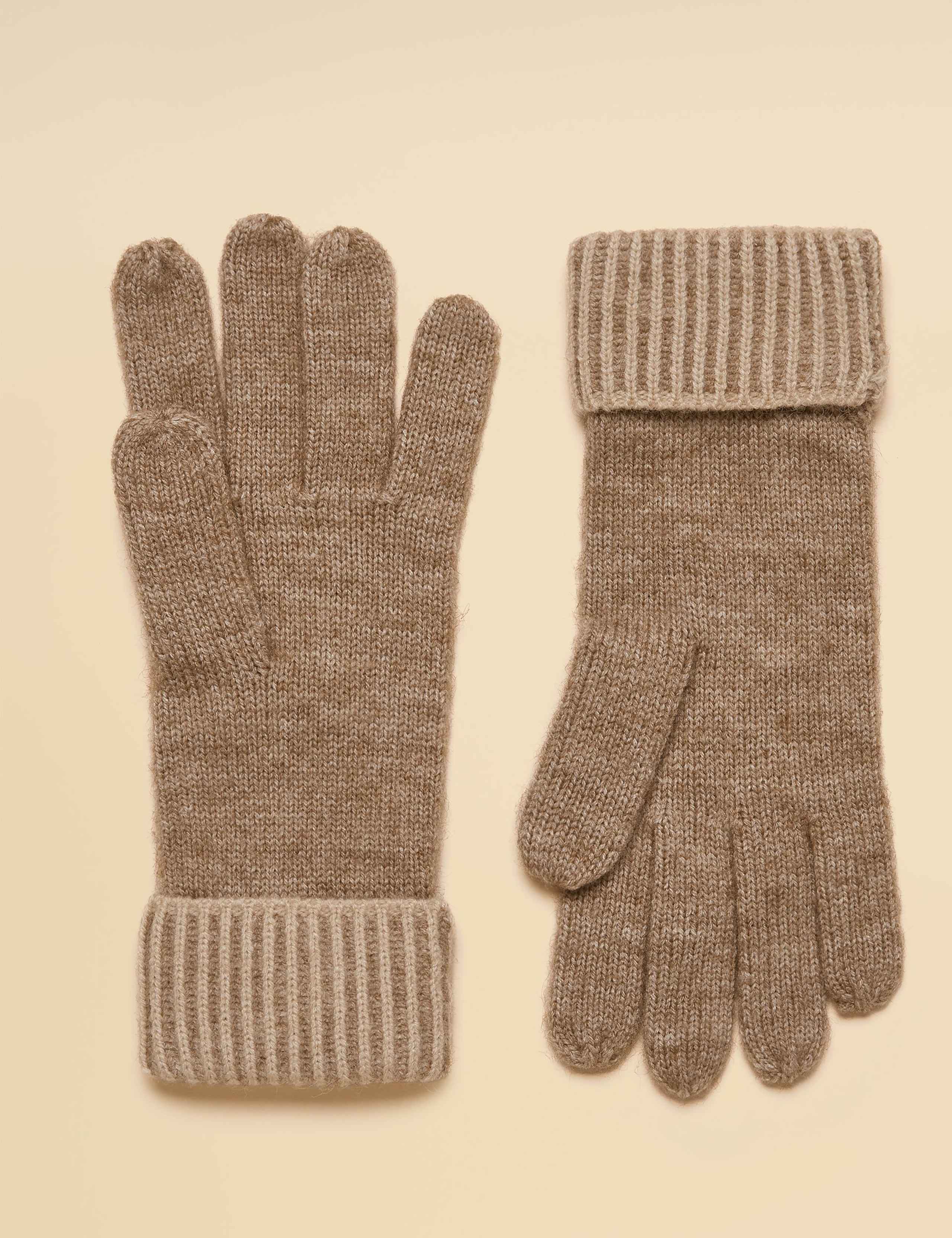 Ribbed Cuff Gloves with Wool 2 of 3
