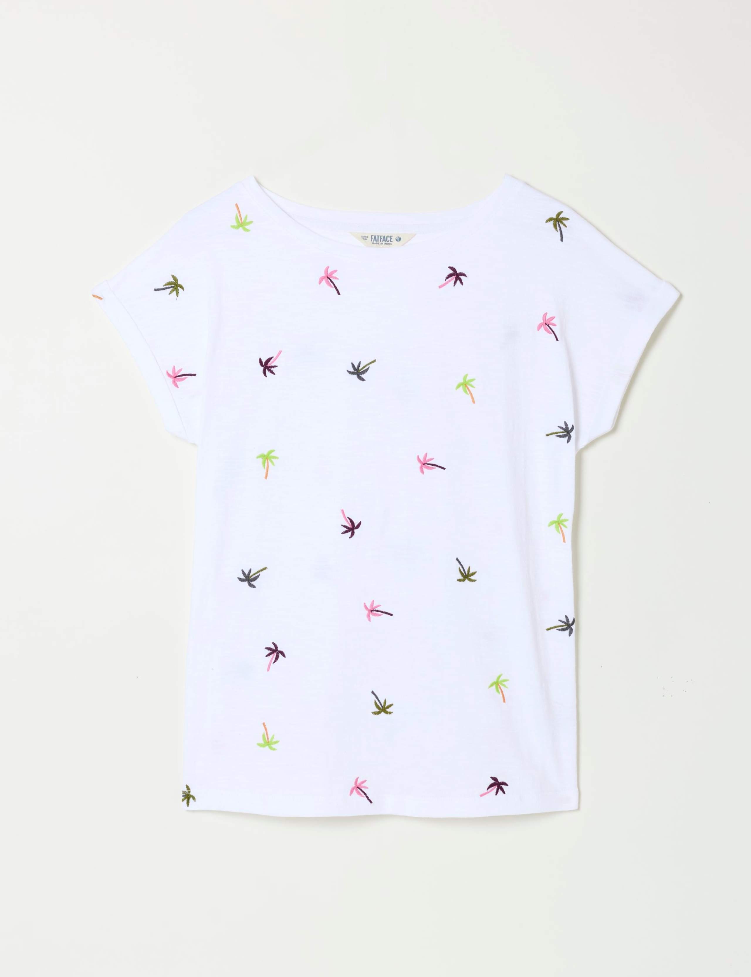 Cotton Rich Embroidered T-Shirt 2 of 5