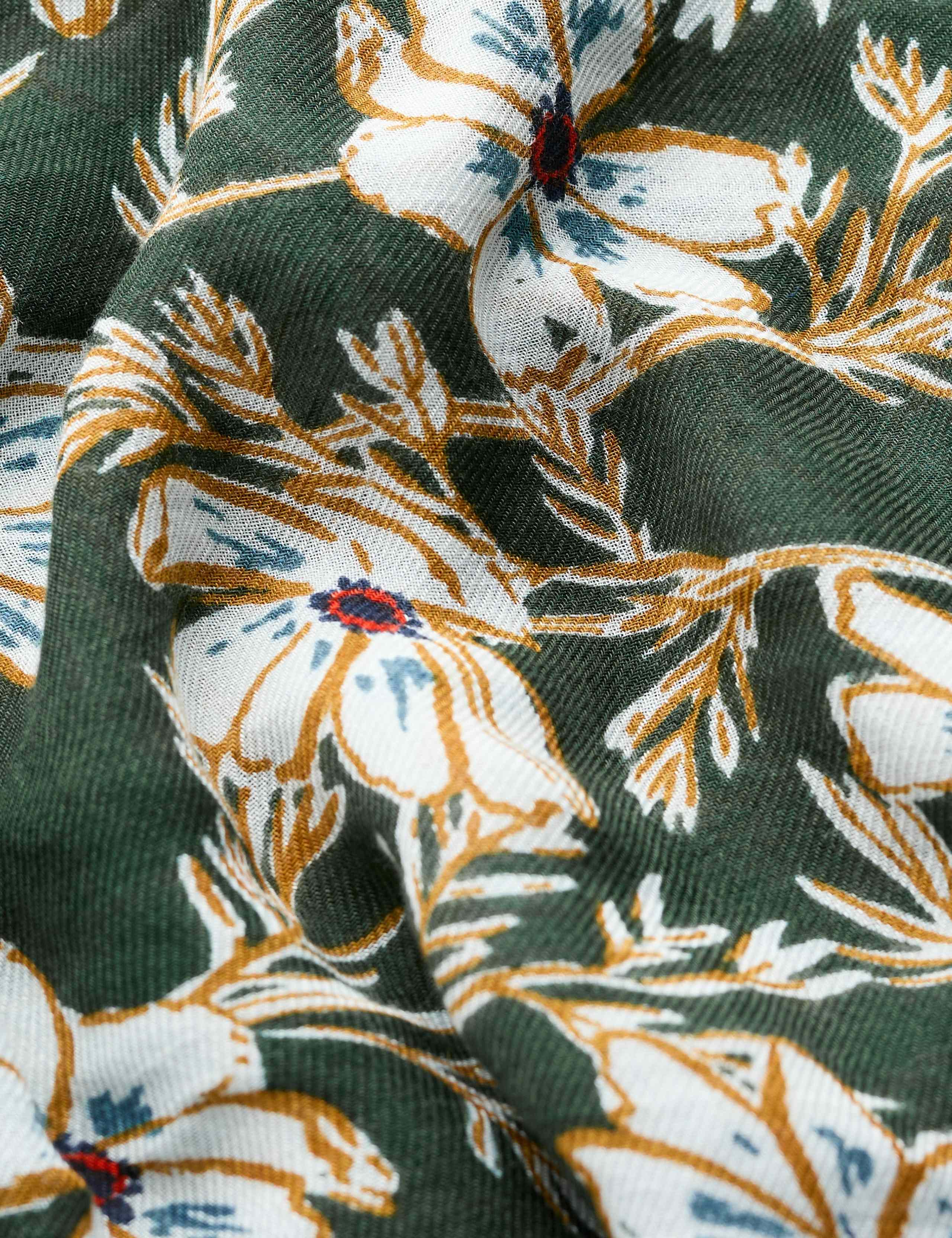 Modal Rich Floral Scarf 3 of 5