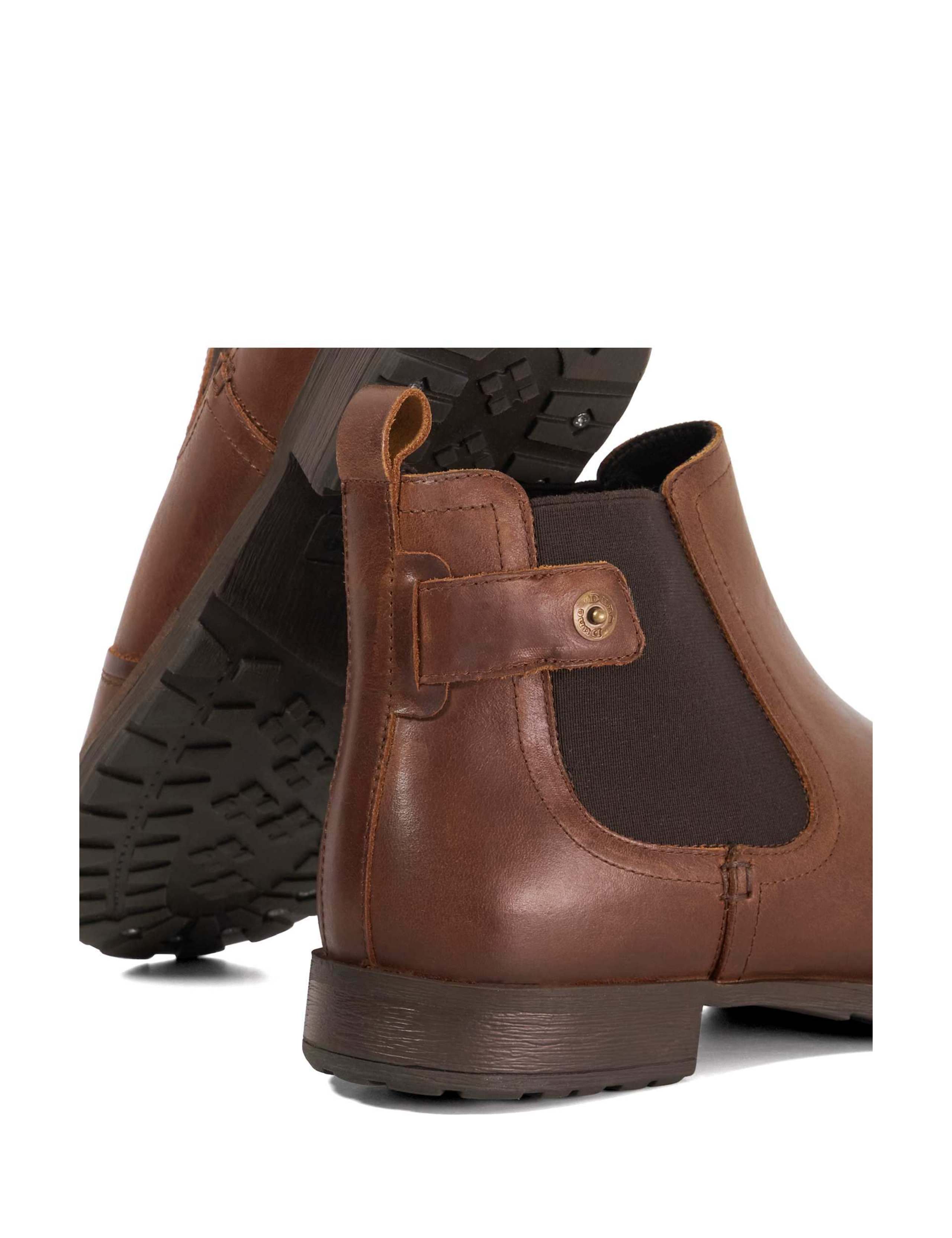 Wide Fit Leather Pull-On Chelsea Boots 5 of 5