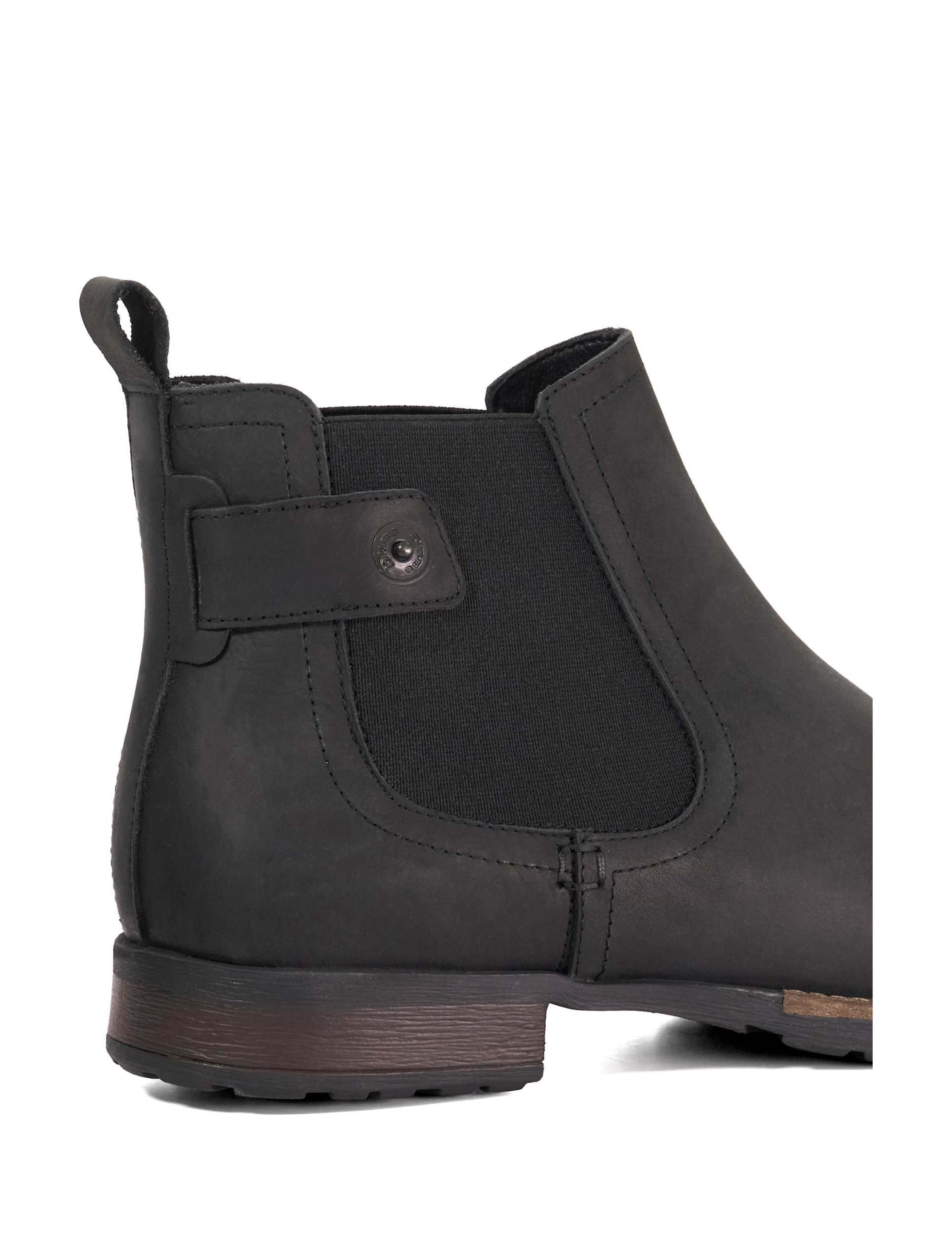 Wide Fit Leather Pull-On Chelsea Boots 5 of 5