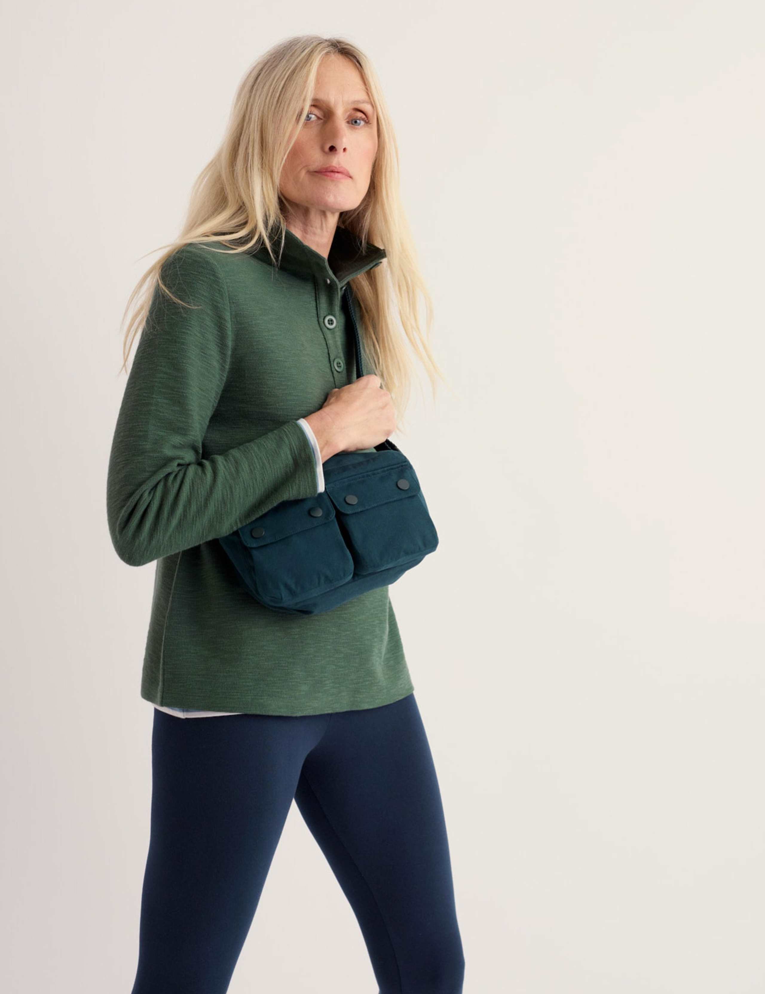 Pure Cotton Collared Sweat-shirt 5 of 5
