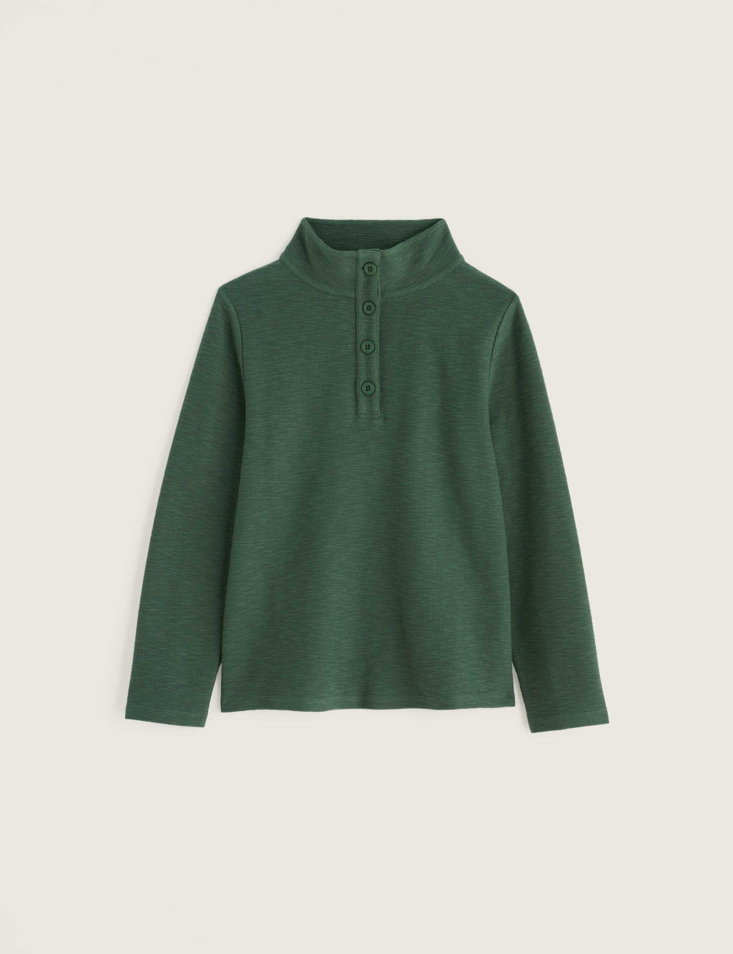 Pure Cotton Collared Sweat-shirt 2 of 5