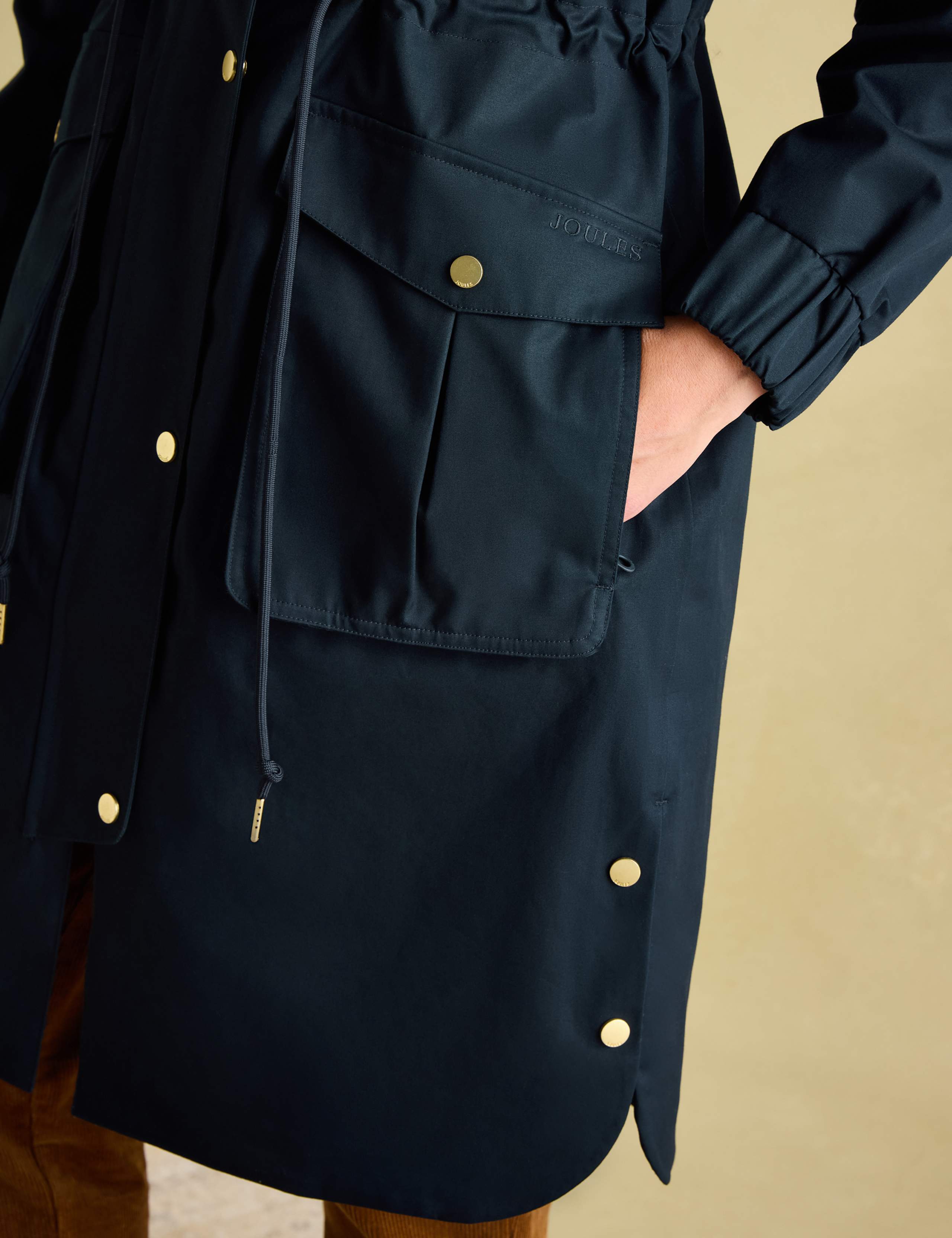 Pure Cotton Waterproof Trench Coat QT 3 of 8