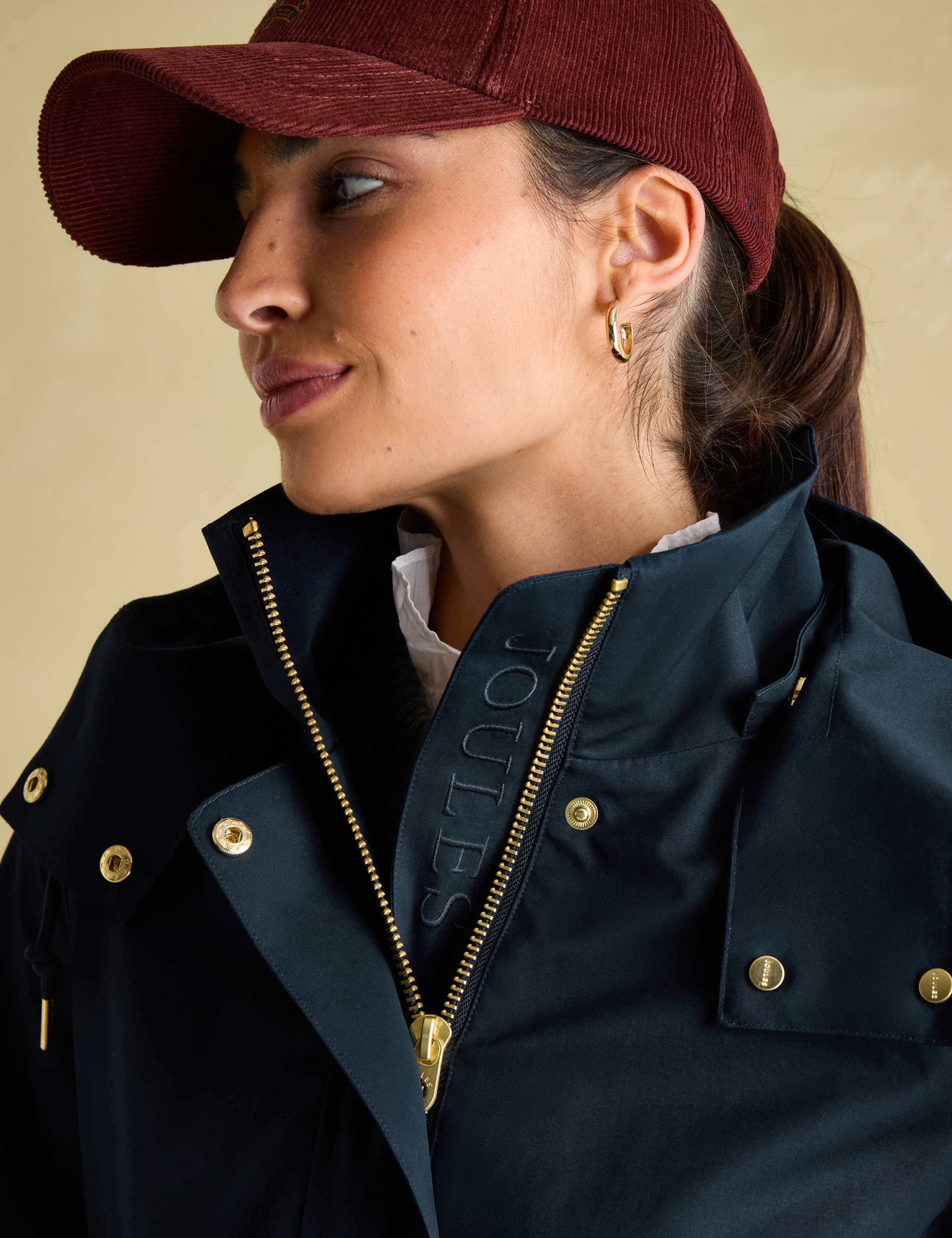 Pure Cotton Waterproof Trench Coat QT 8 of 8