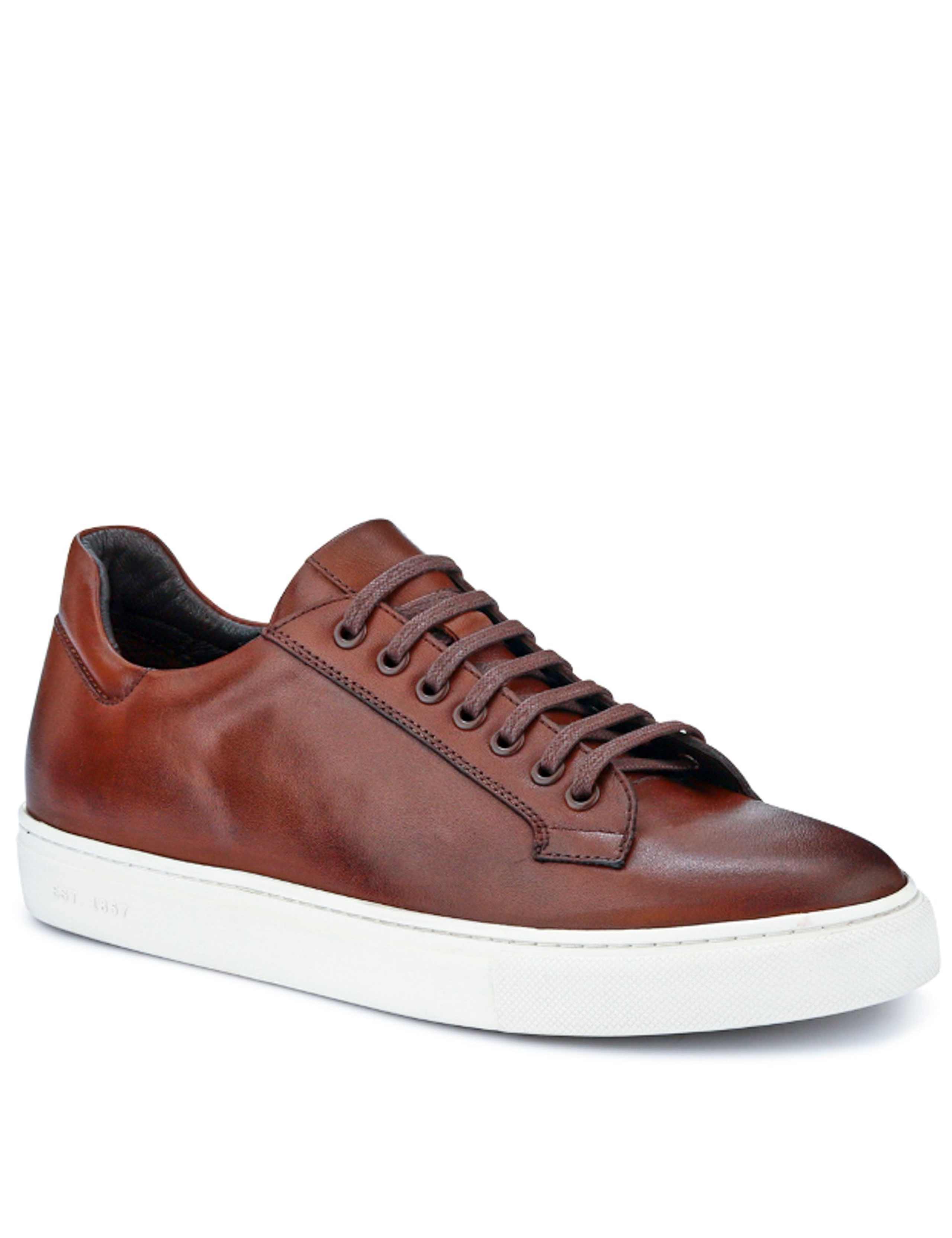 Leather Lace Up Trainers 2 of 5