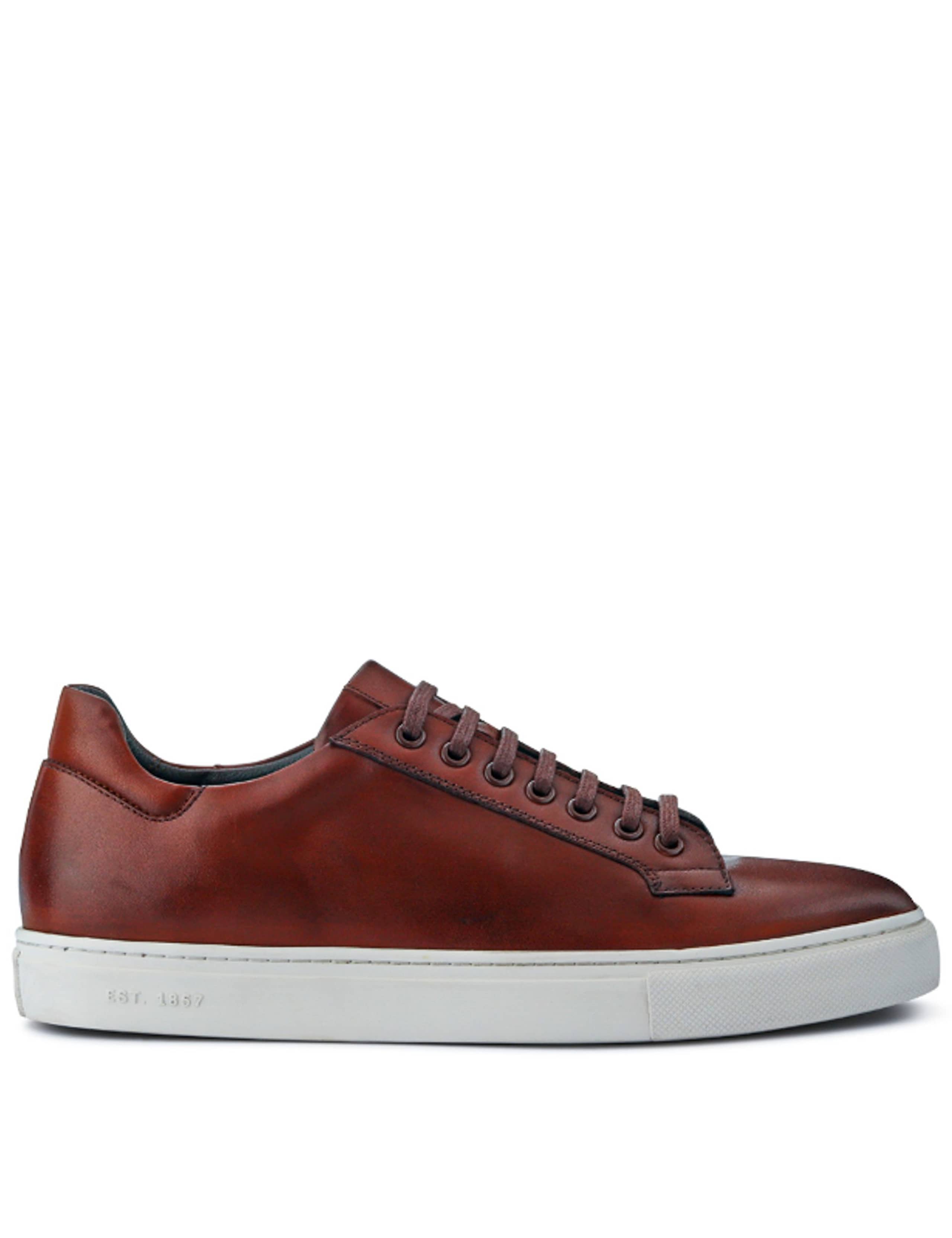 Leather Lace Up Trainers 6 of 6