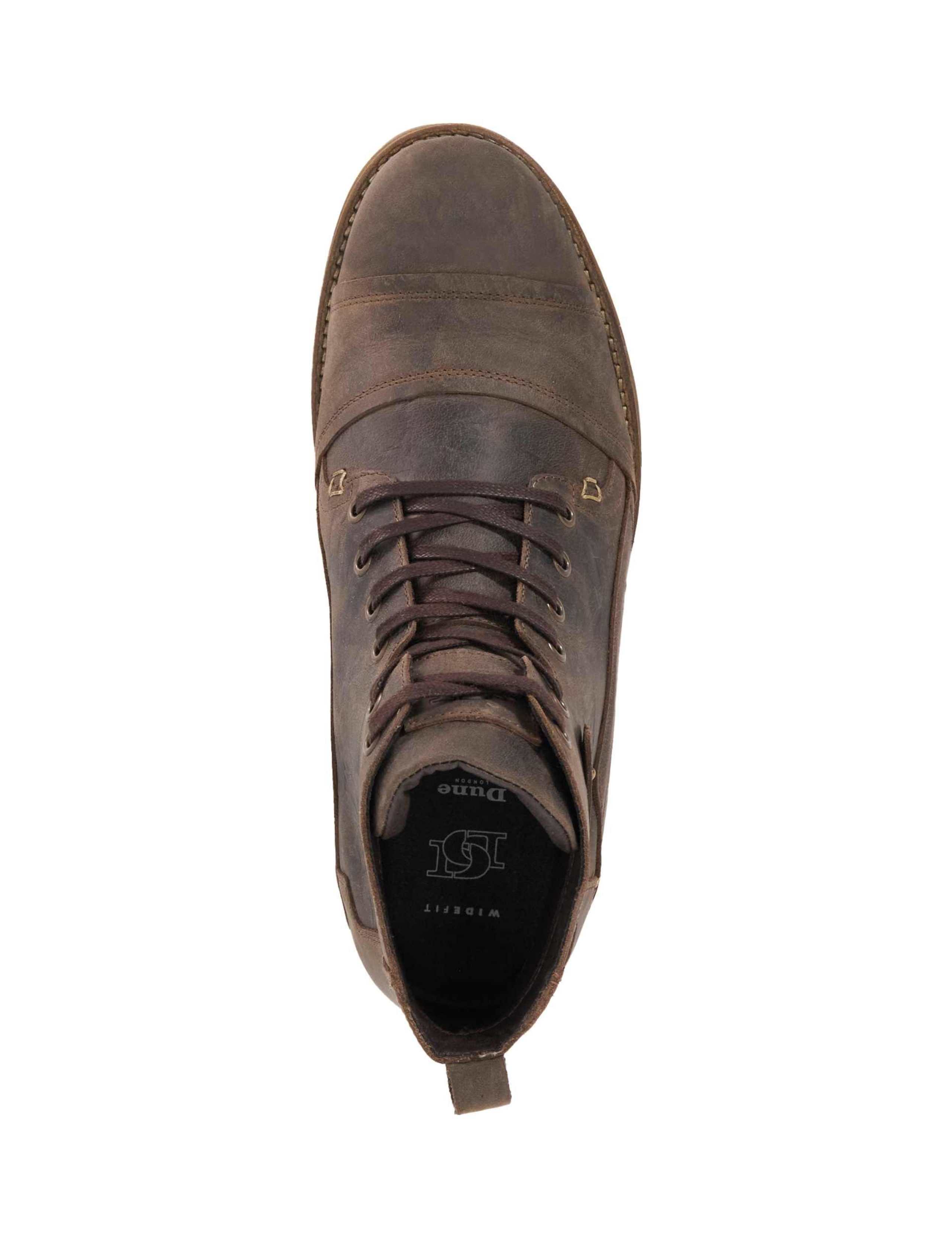 Wide Fit Leather Strap Detail Ankle Boots 4 of 5
