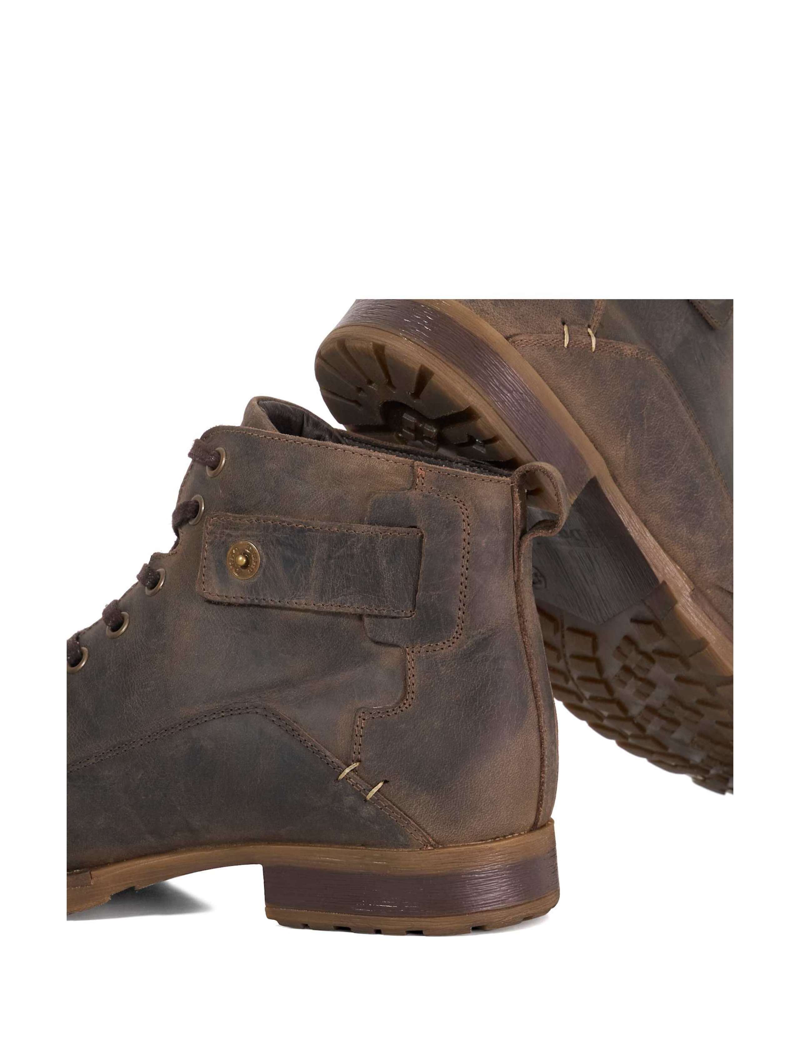Wide Fit Leather Strap Detail Ankle Boots 5 of 5