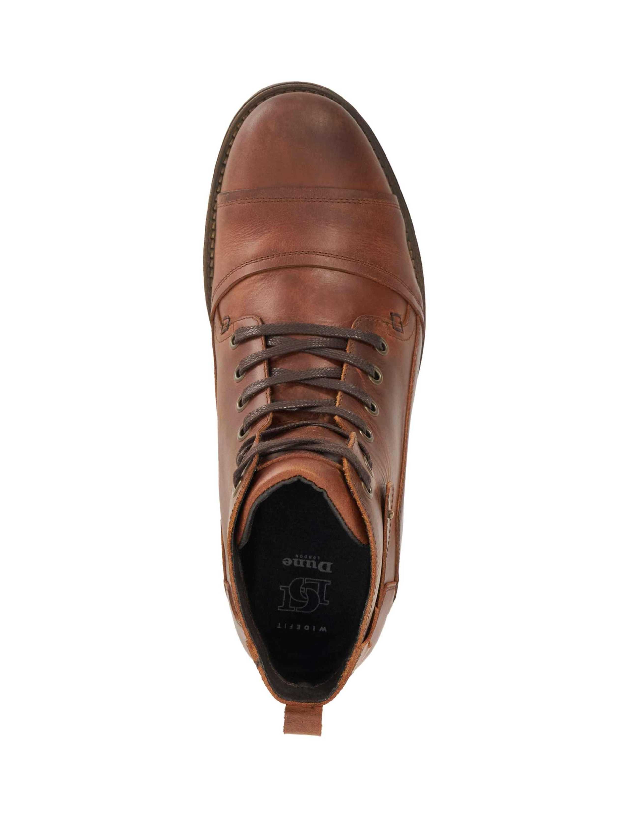 Wide Fit Leather Strap Detail Ankle Boots 2 of 5