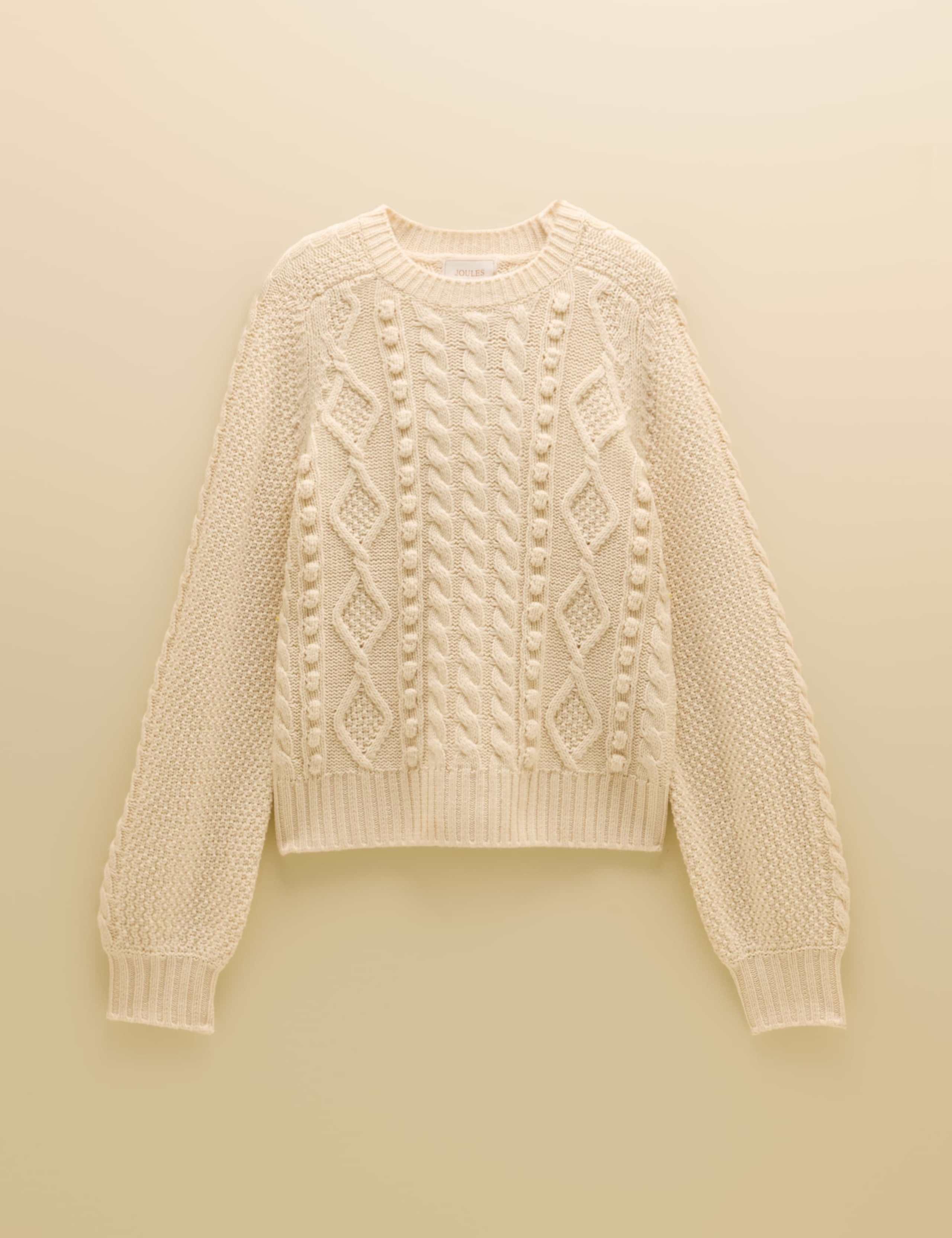 Cable Knit Jumper with Wool 4 of 8
